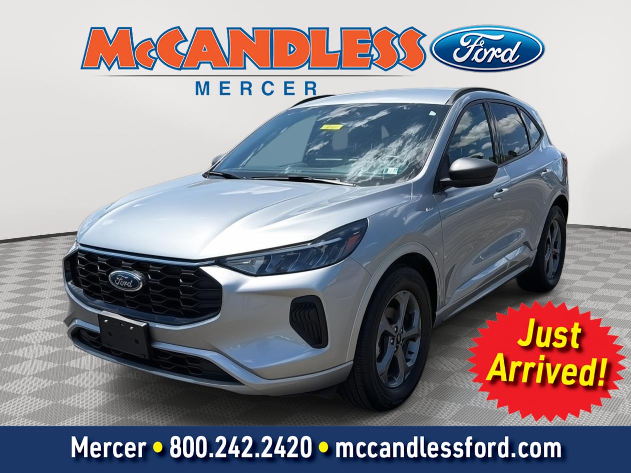 Iconic Silver 2024 Ford Escape ST-Line AWD SUV / Crossover All-Wheel Drive 8-Speed Automatic
