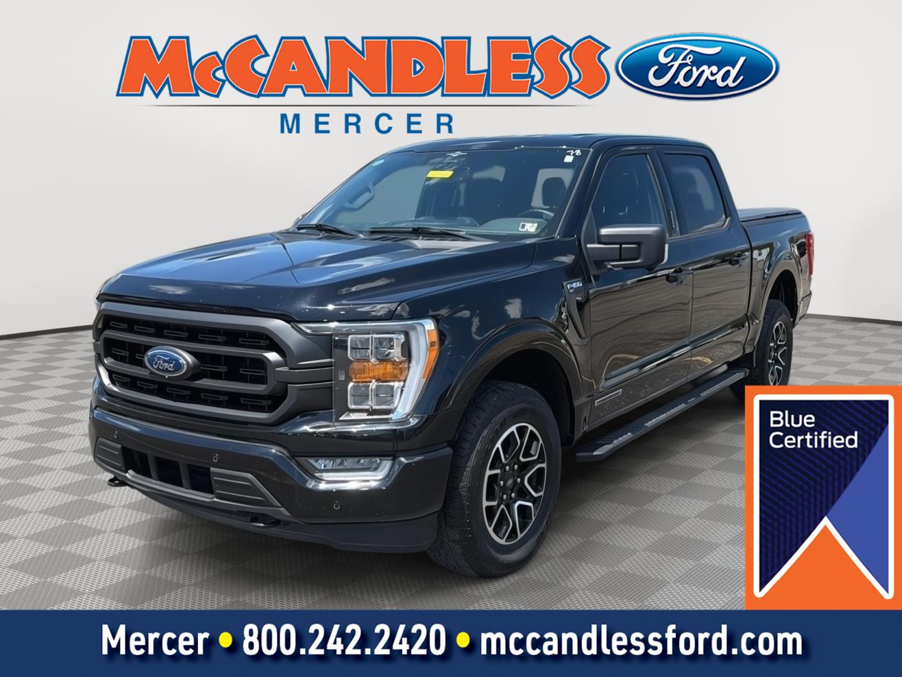 Agate Black 2023 Ford F-150 Pickup Truck Four-Wheel Drive Automatic