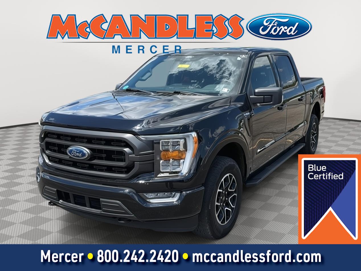 Agate Black 2022 Ford F-150 Pickup Truck Four-Wheel Drive Automatic
