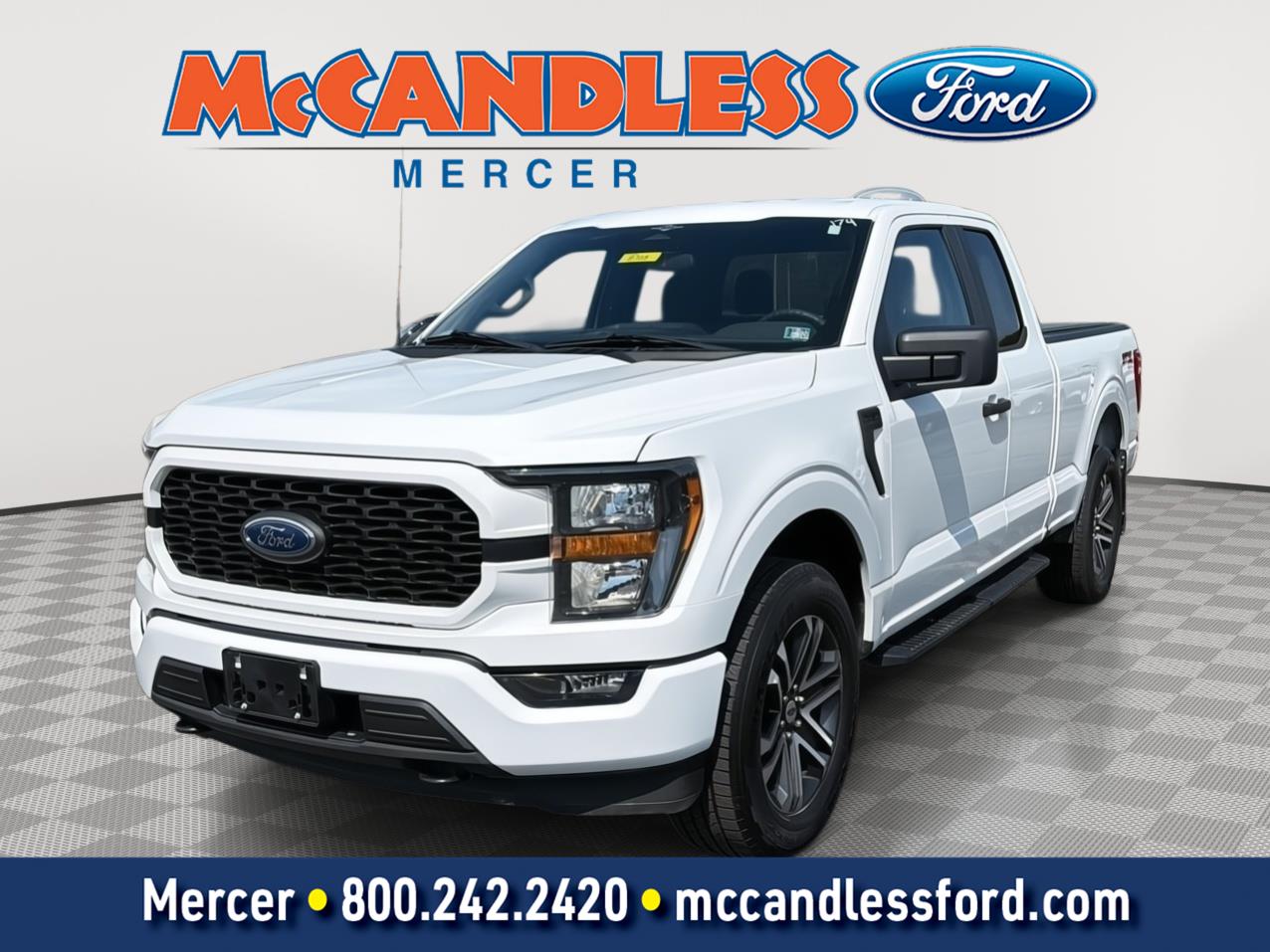Oxford White 2023 Ford F-150 Pickup Truck Four-Wheel Drive Automatic