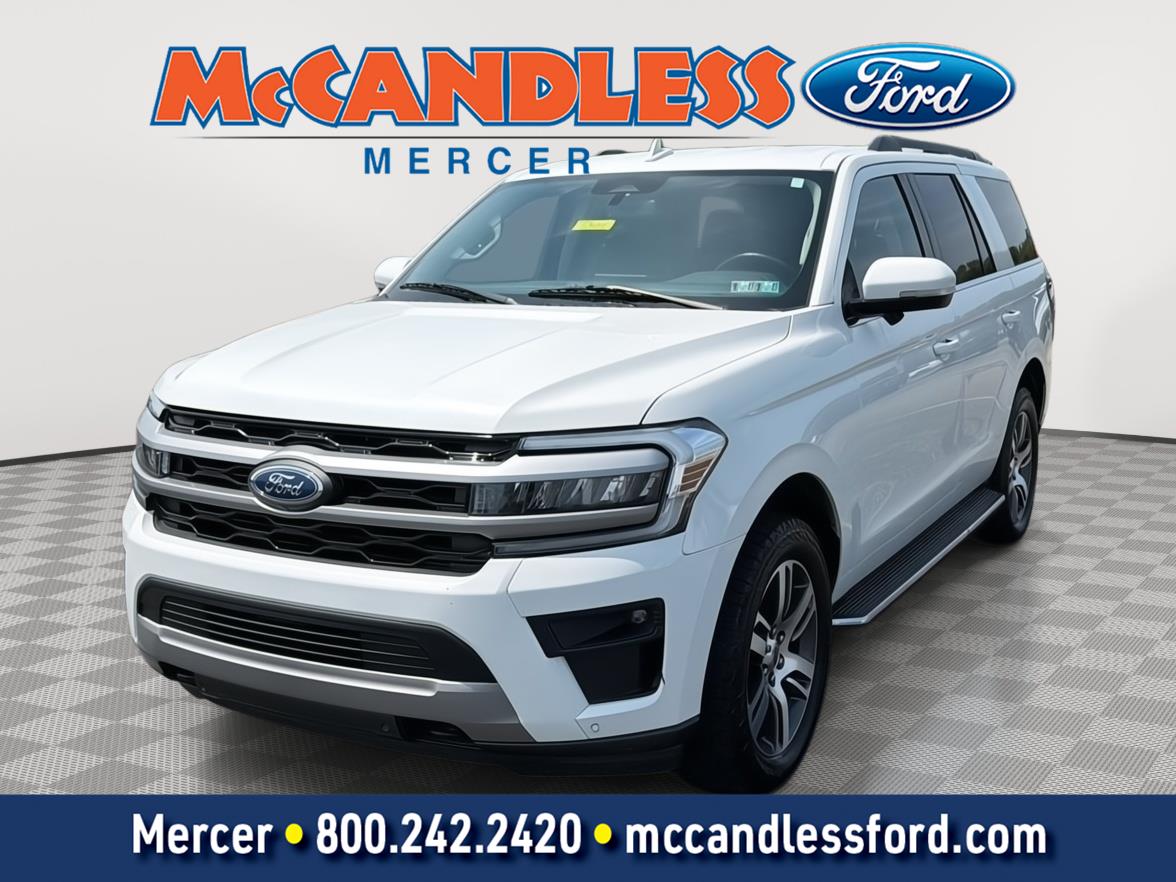 Star White Metallic Tri-Coat 2022 Ford Expedition SUV / Crossover Four-Wheel Drive Automatic