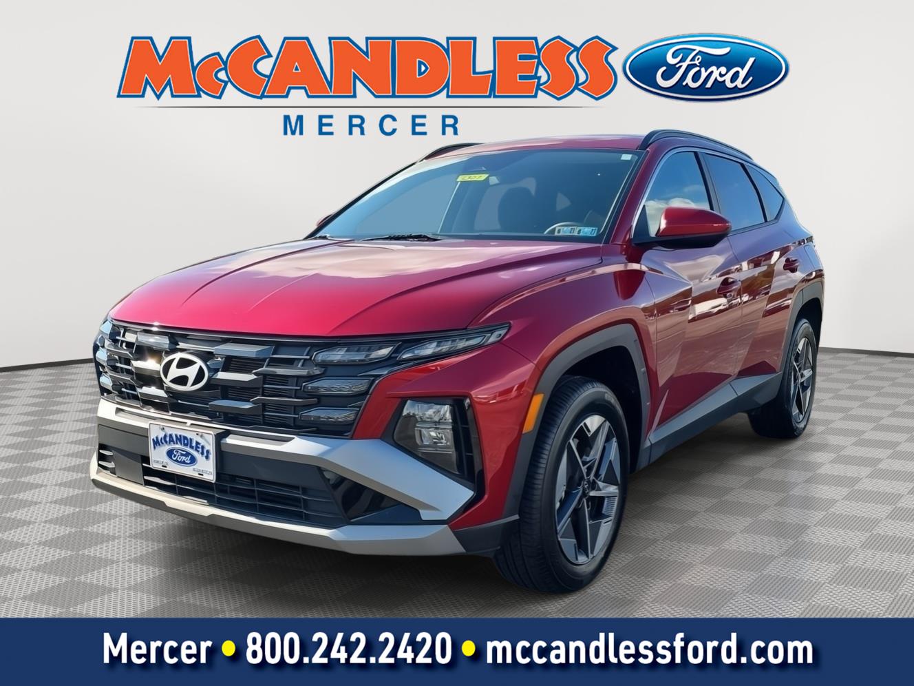 Ultimate Red 2026 Hyundai Tucson SUV / Crossover All-Wheel Drive Automatic