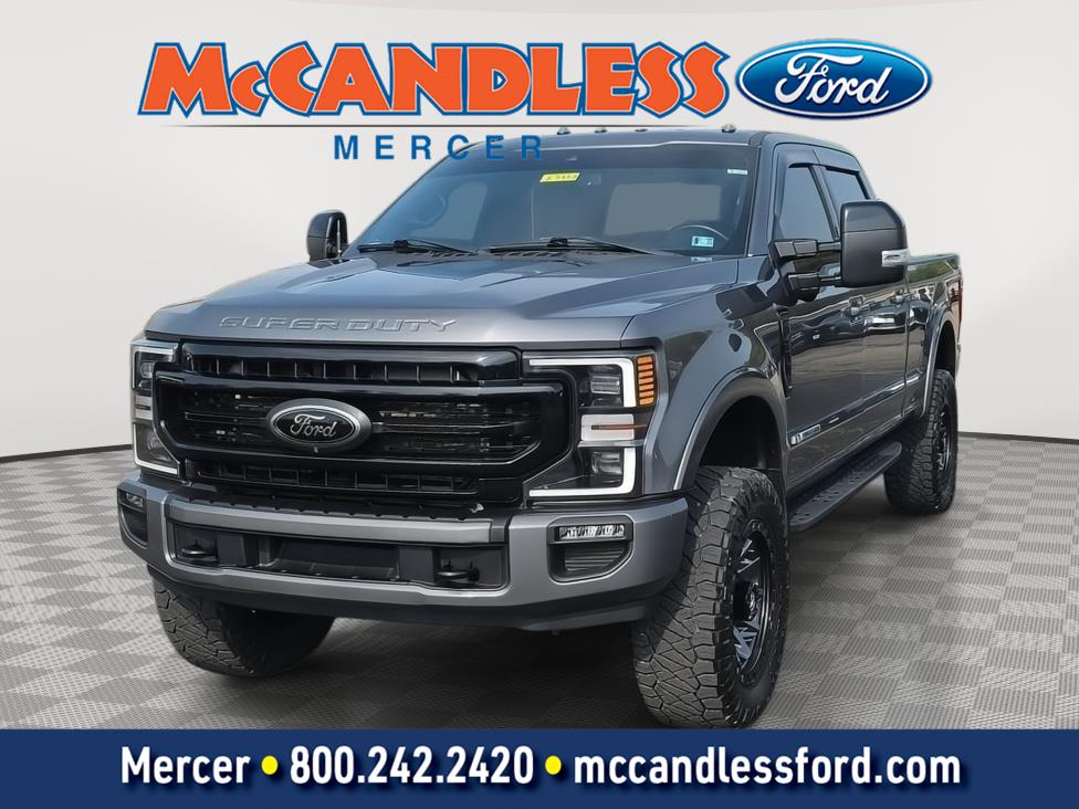 Carbonized Gray 2022 Ford F-350 Super Duty Pickup Truck Four-Wheel Drive Automatic