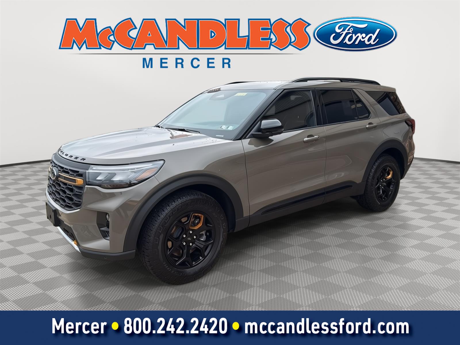 Marsh Gray 2026 Ford Explorer SUV / Crossover All-Wheel Drive Automatic