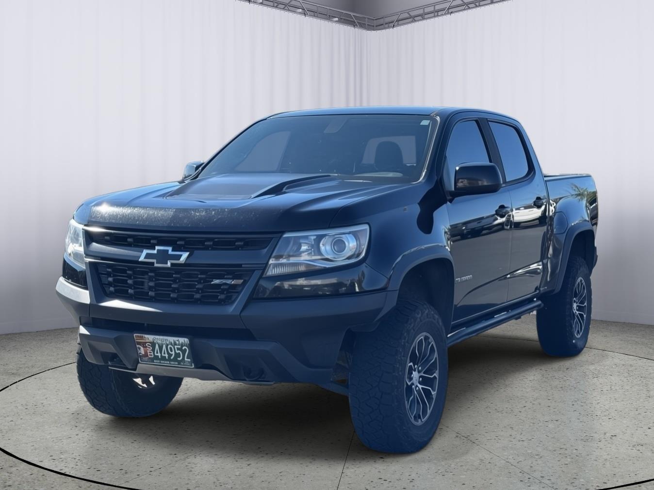 Black 2018 Chevrolet Colorado Pickup Truck Four-Wheel Drive 8-Speed Automatic