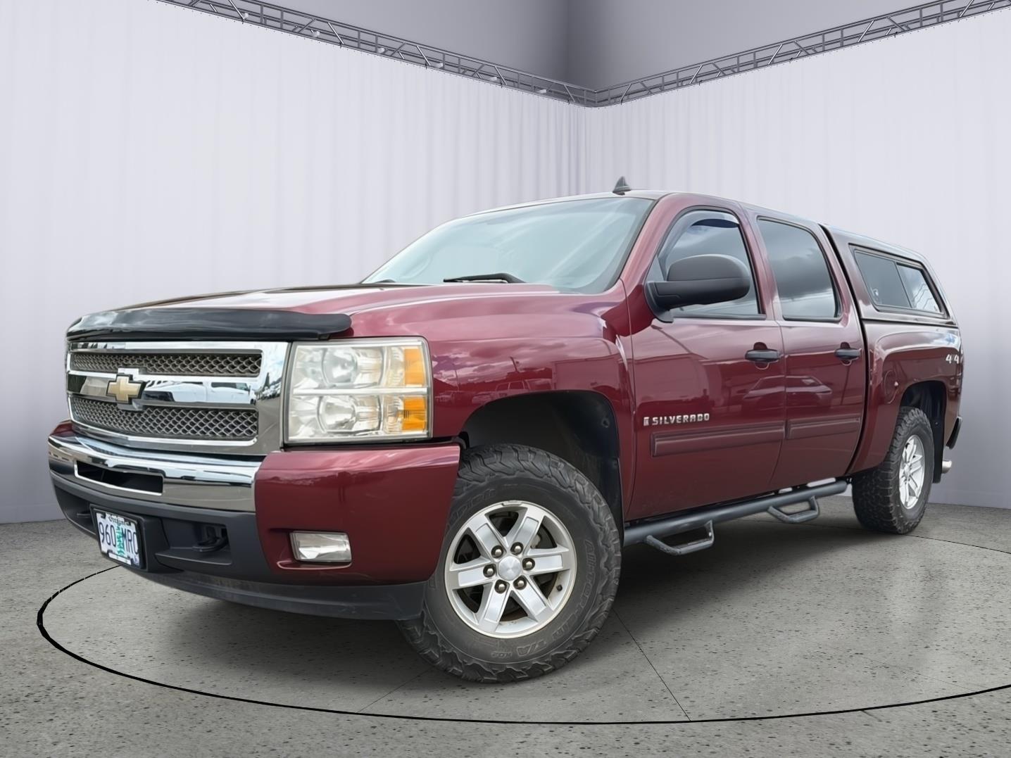 Red (Deep Ruby Metallic) 2009 Chevrolet Silverado 1500 Pickup Truck Four-Wheel Drive 6-Speed Automatic