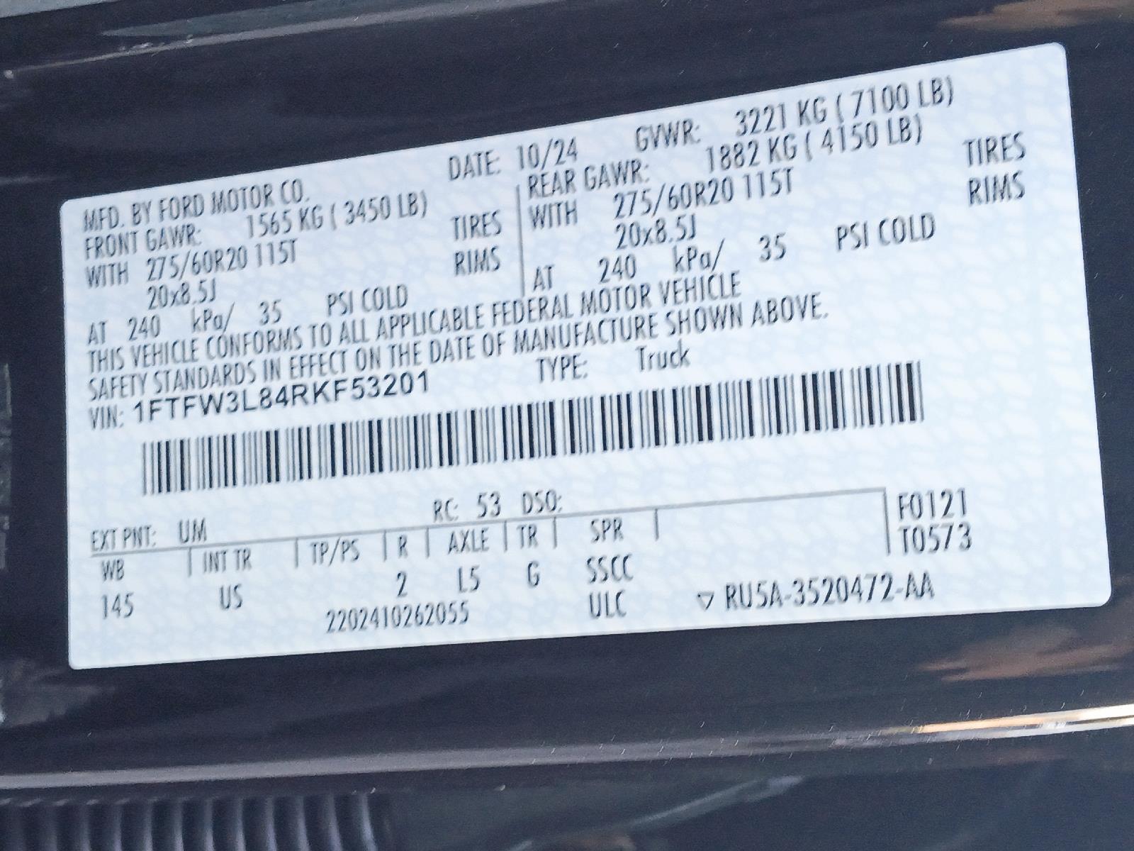New 2024 Ford F-150 XLT Crew Cab Truck for sale in Lincoln NE