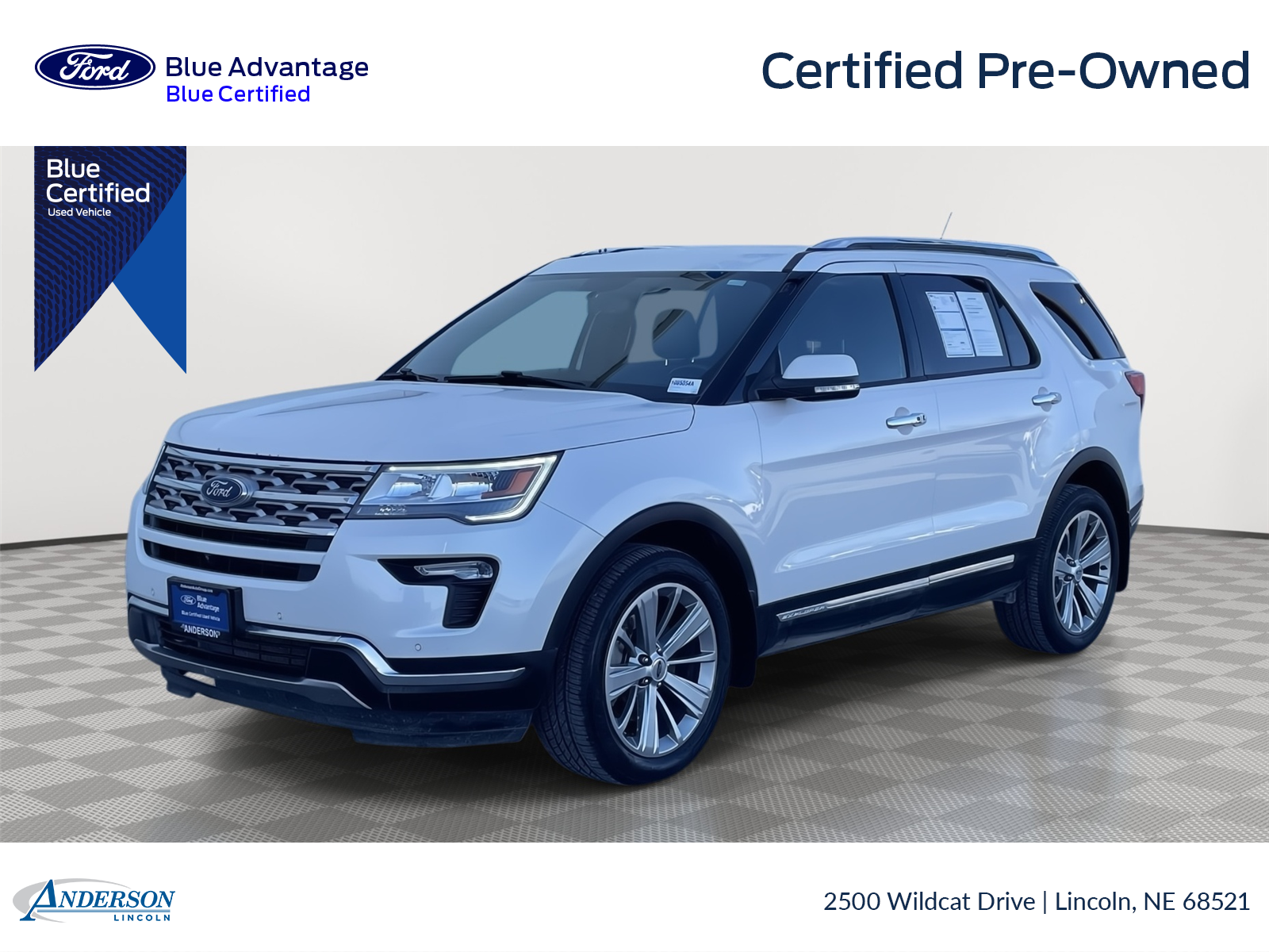 Used 2018 Ford Explorer Limited Stock: 1005054a