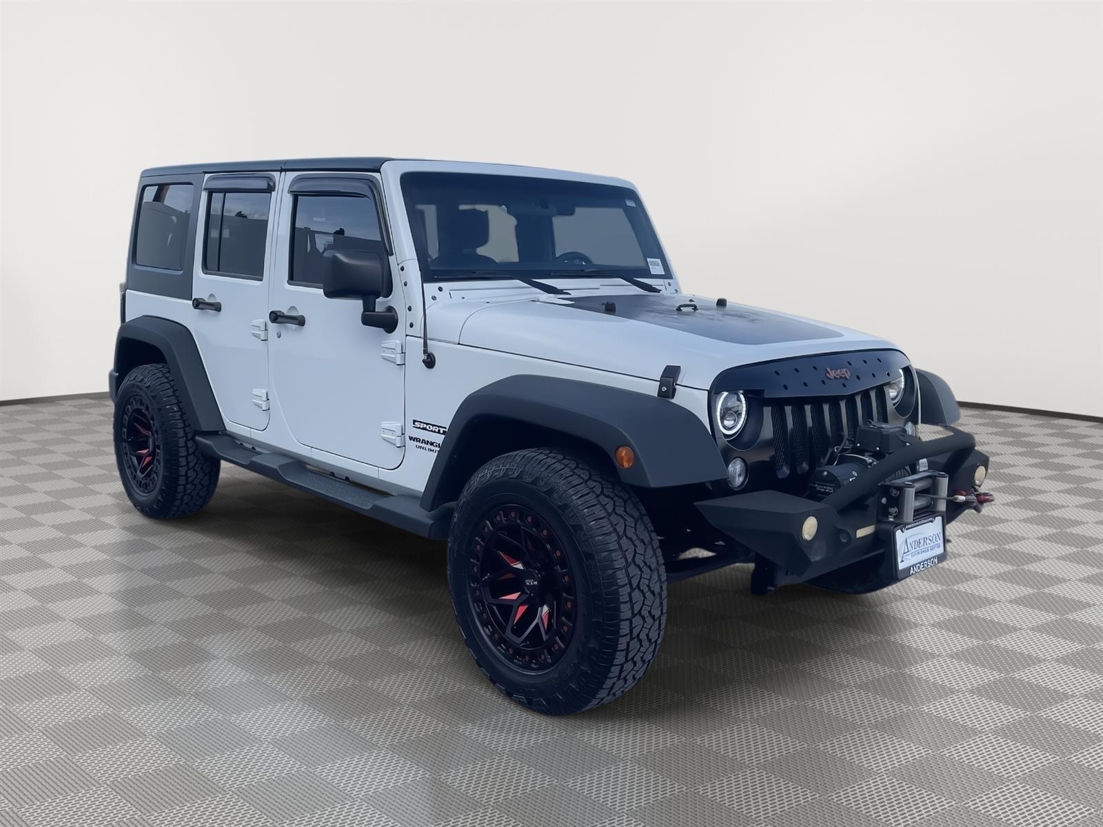 Used 2015 Jeep Wrangler Unlimited Sport SUV for sale in Lincoln NE