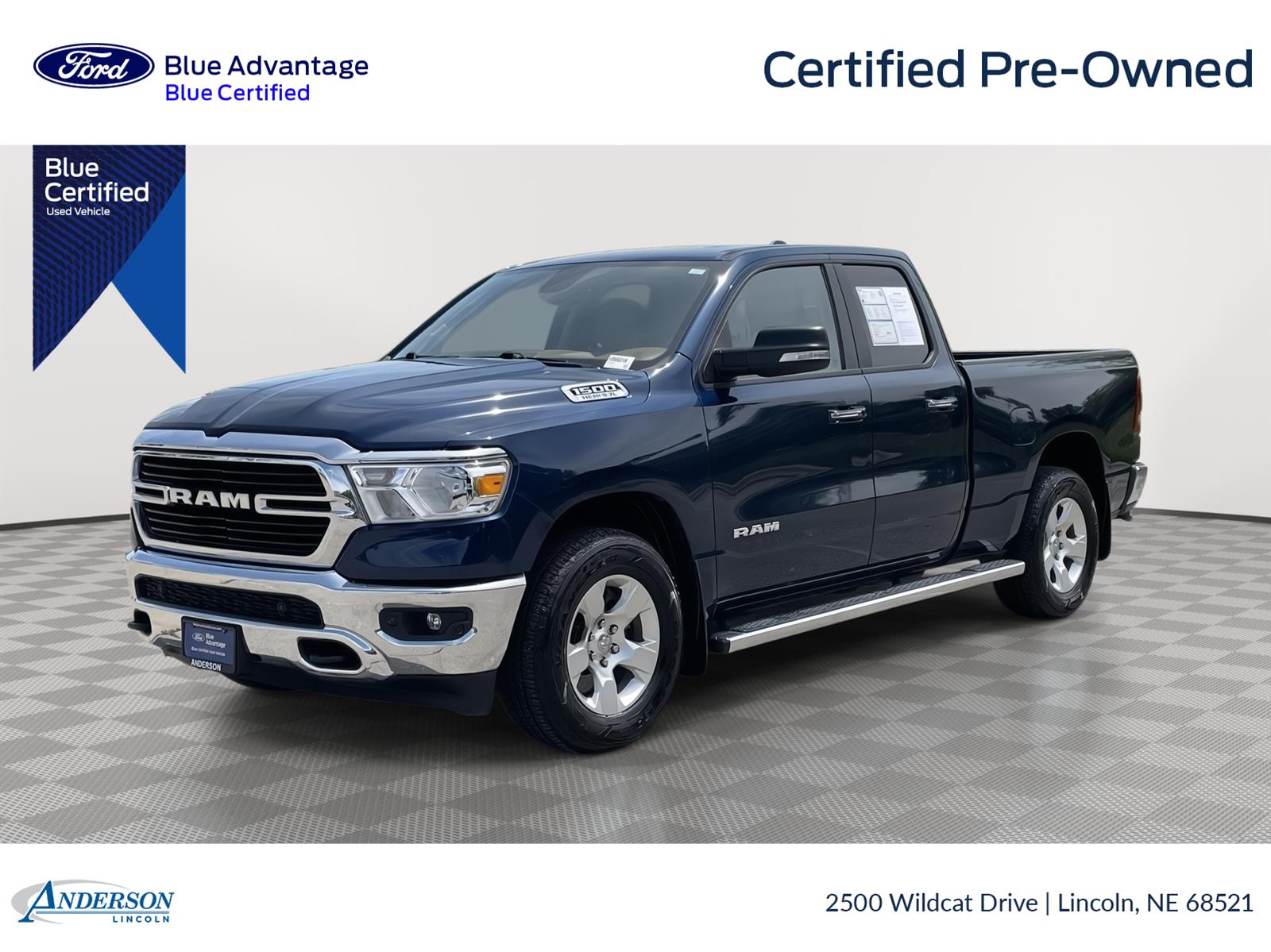 Used 2020 Ram 1500 Big Horn Stock: 1006631A