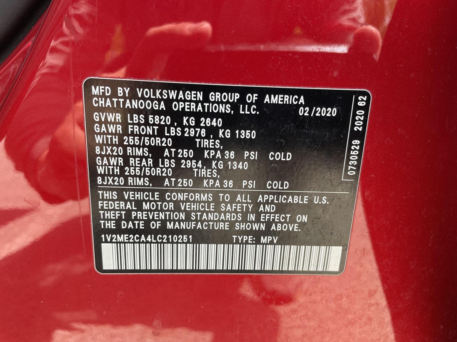 Used 2020 Volkswagen Atlas Cross Sport 3.6L V6 SEL 4motion for sale in Lincoln NE