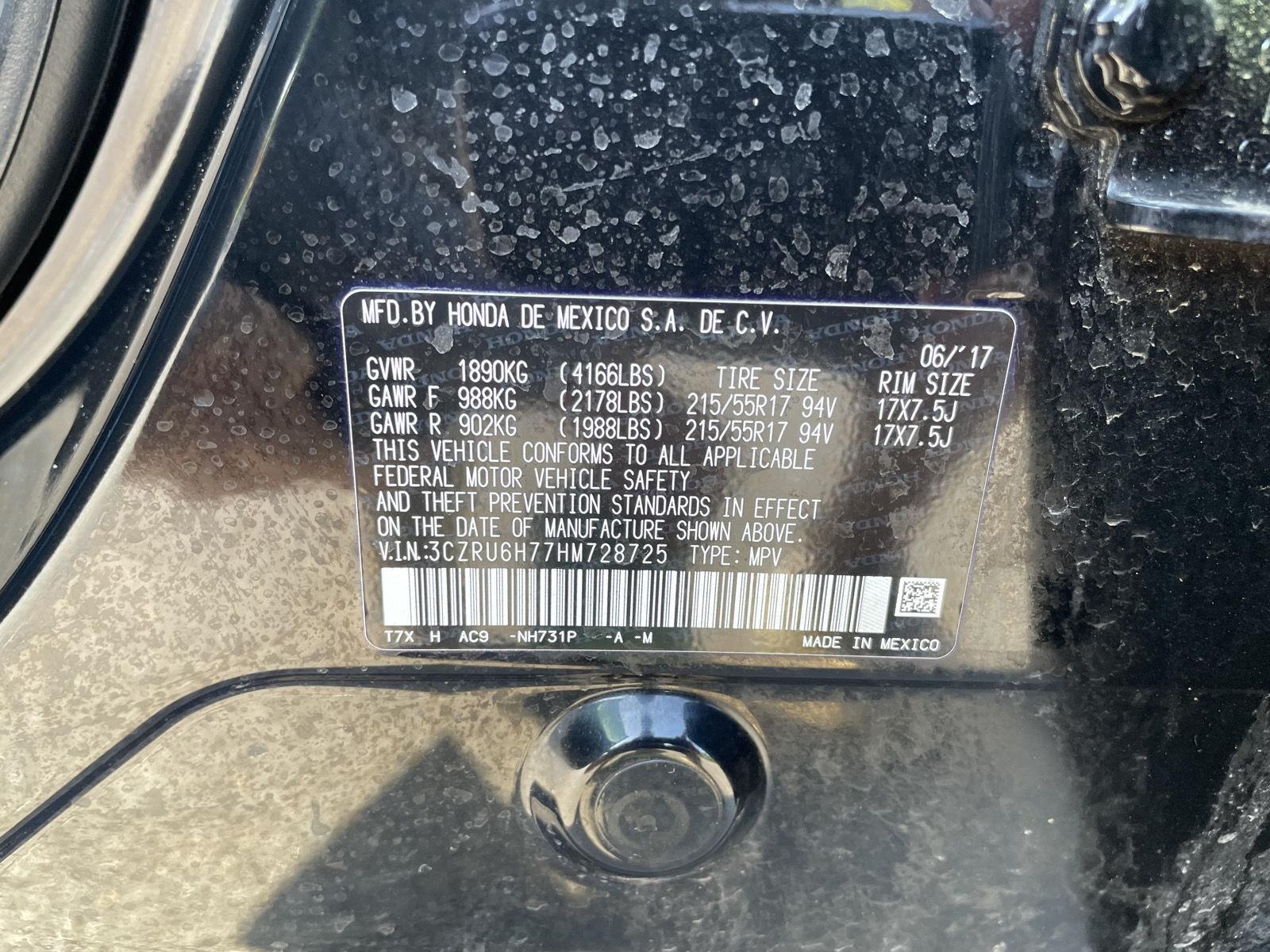 Used 2017 Honda HR-V EX-L Navi SUV for sale in Lincoln NE