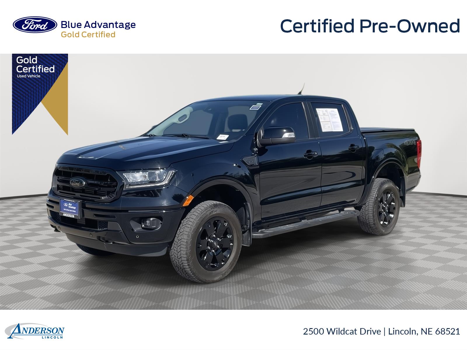 Used 2022 Ford Ranger Lariat Crew Cab Truck for sale in Lincoln NE