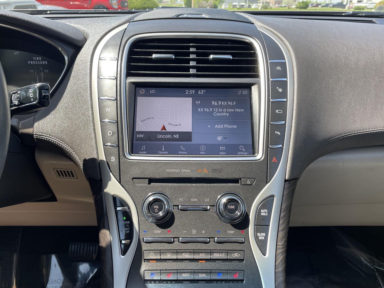 Used 2020 Lincoln Nautilus Reserve SUV for sale in Lincoln NE