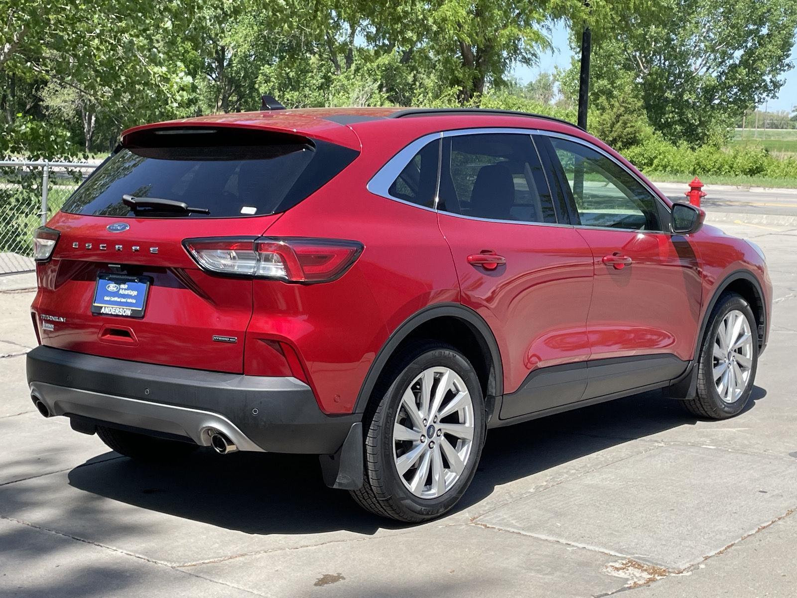 Used 2022 Ford Escape Titanium Hybrid SUV for sale in Lincoln NE