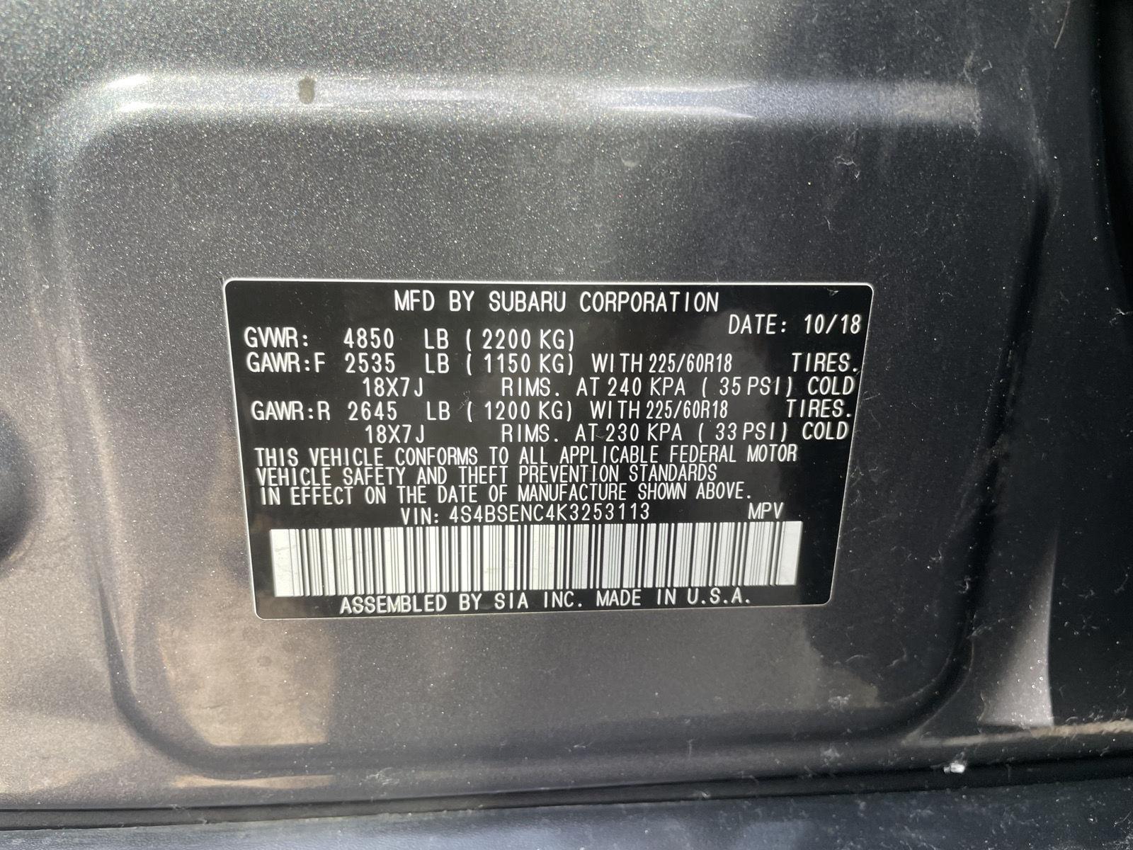 Used 2019 Subaru Outback Limited SUV for sale in Lincoln NE