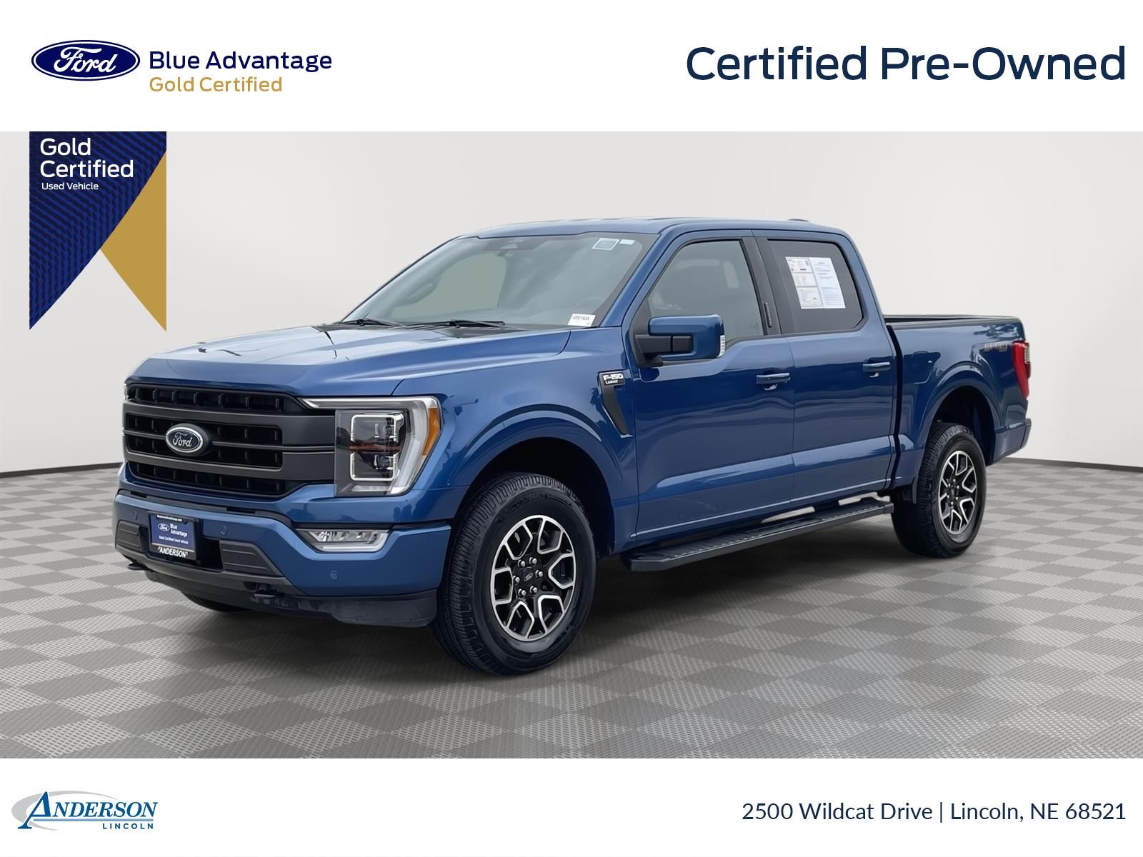 Used 2022 Ford F-150 Lariat Crew Cab Truck for sale in Lincoln NE