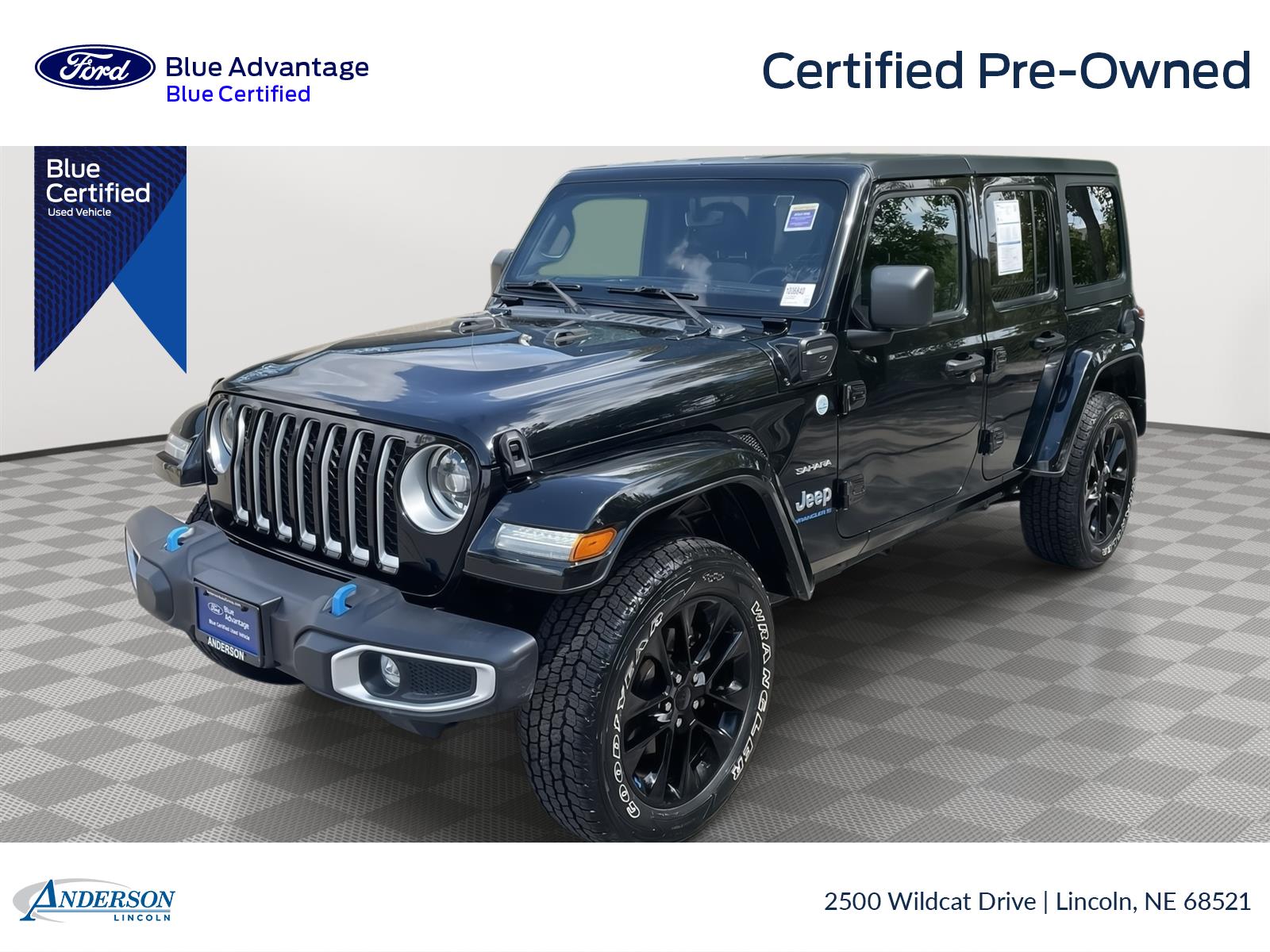 Used 2023 Jeep Wrangler 4xe Sahara Stock: 1006840