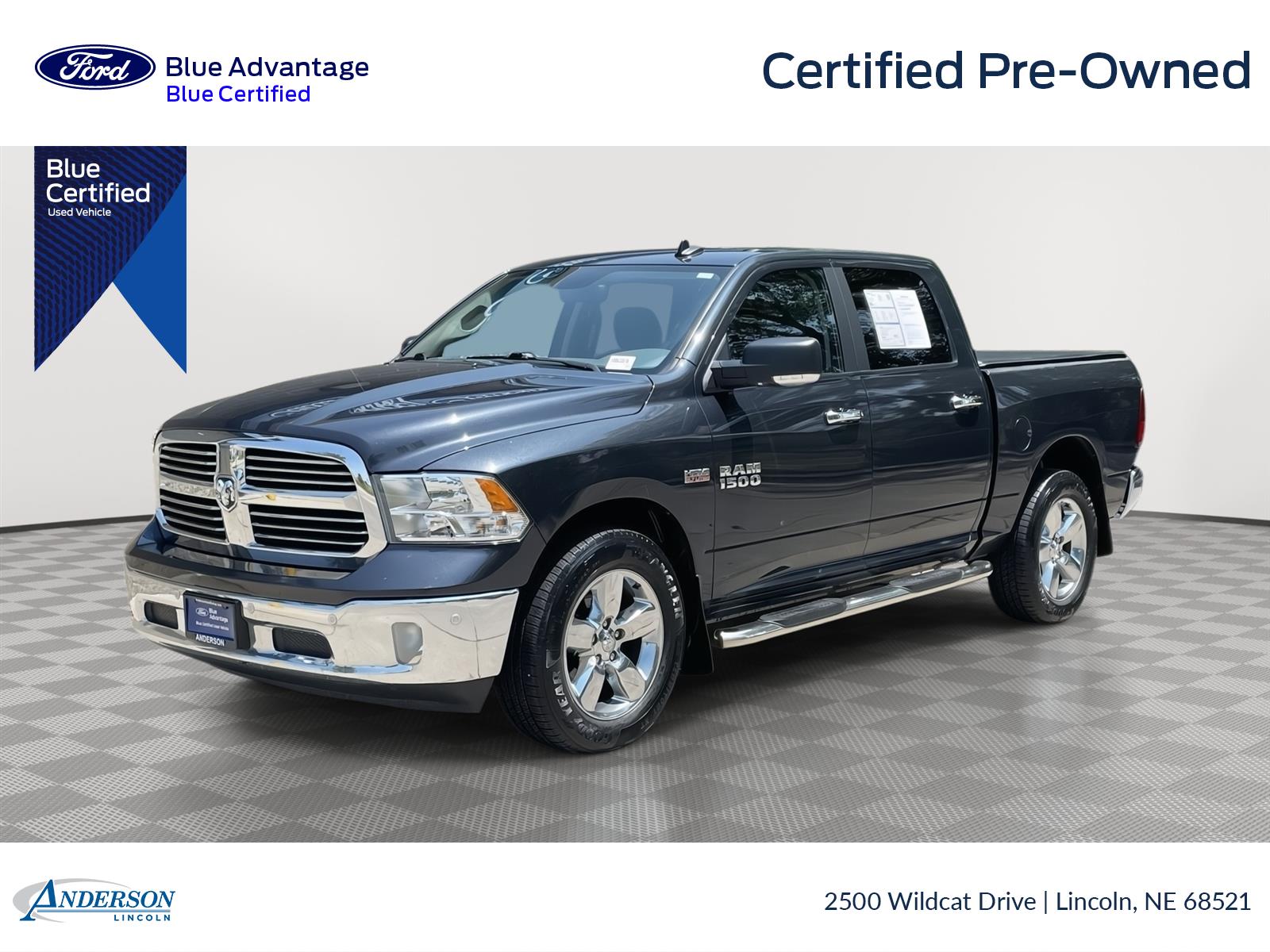 Used 2017 Ram 1500 Big Horn Stock: 1006337A