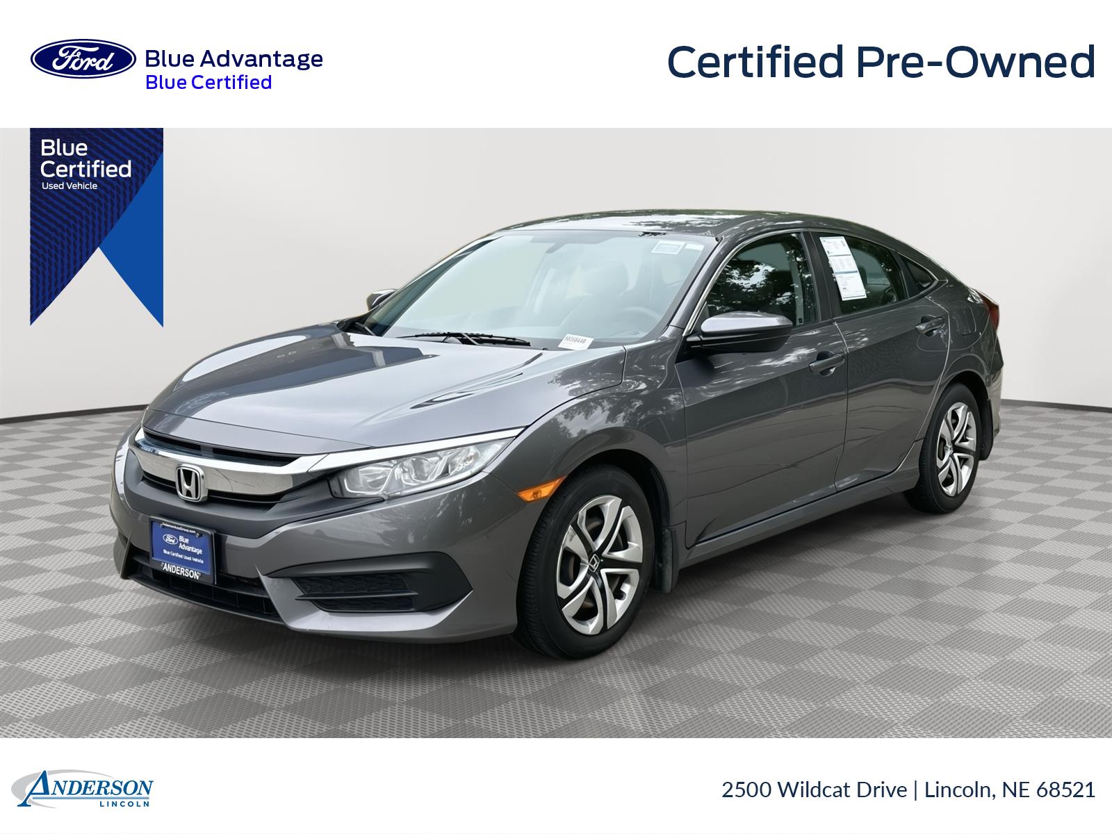 Used 2017 Honda Civic Sedan LX Sedan for sale in Lincoln NE