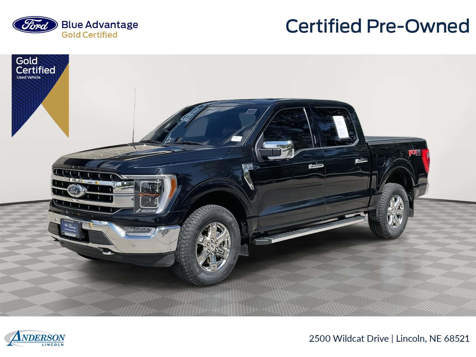 Used 2022 Ford F-150 Lariat Crew Cab Truck for sale in Lincoln NE