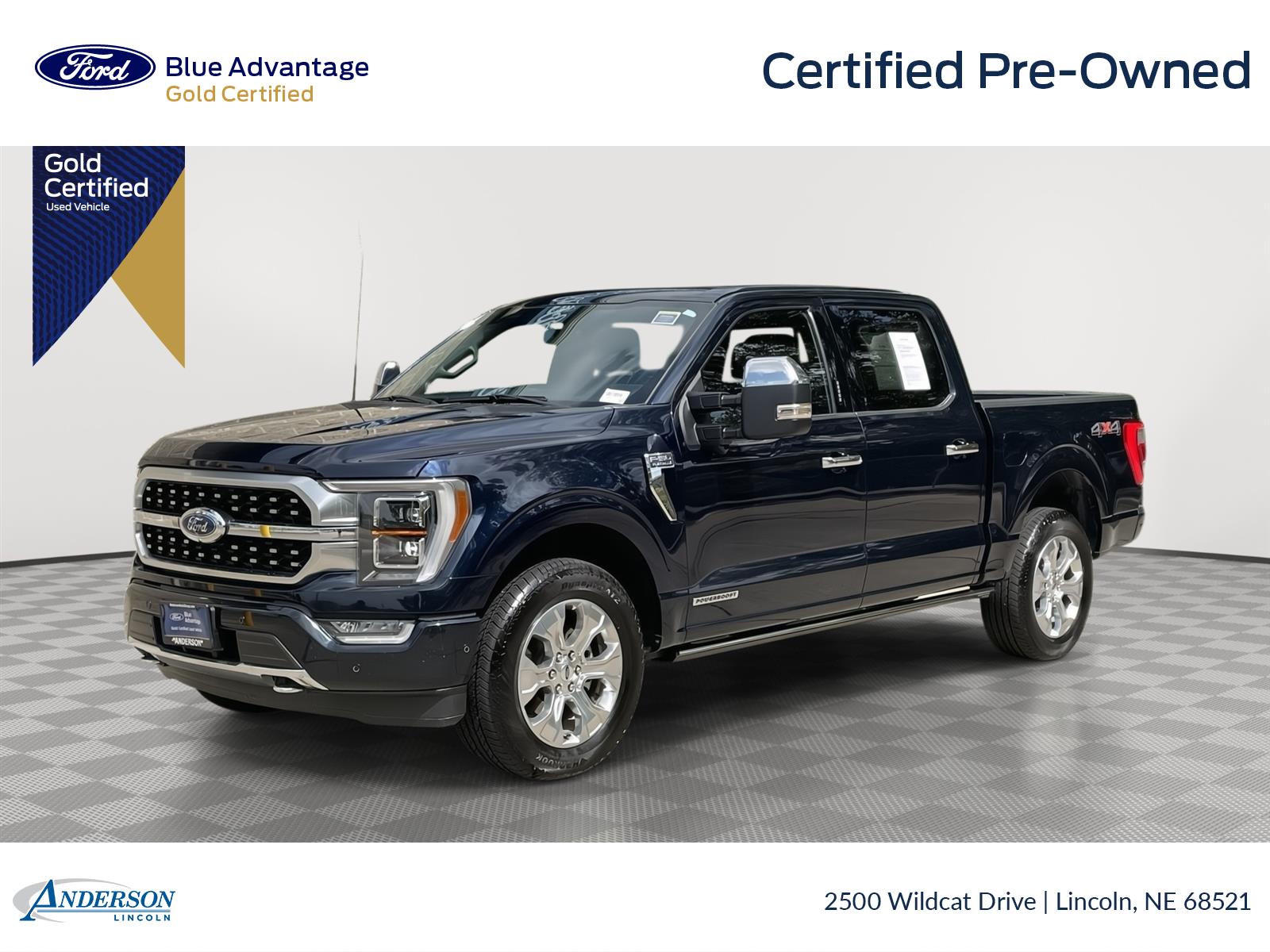 Used 2022 Ford F-150 Platinum Crew Cab Truck for sale in Lincoln NE