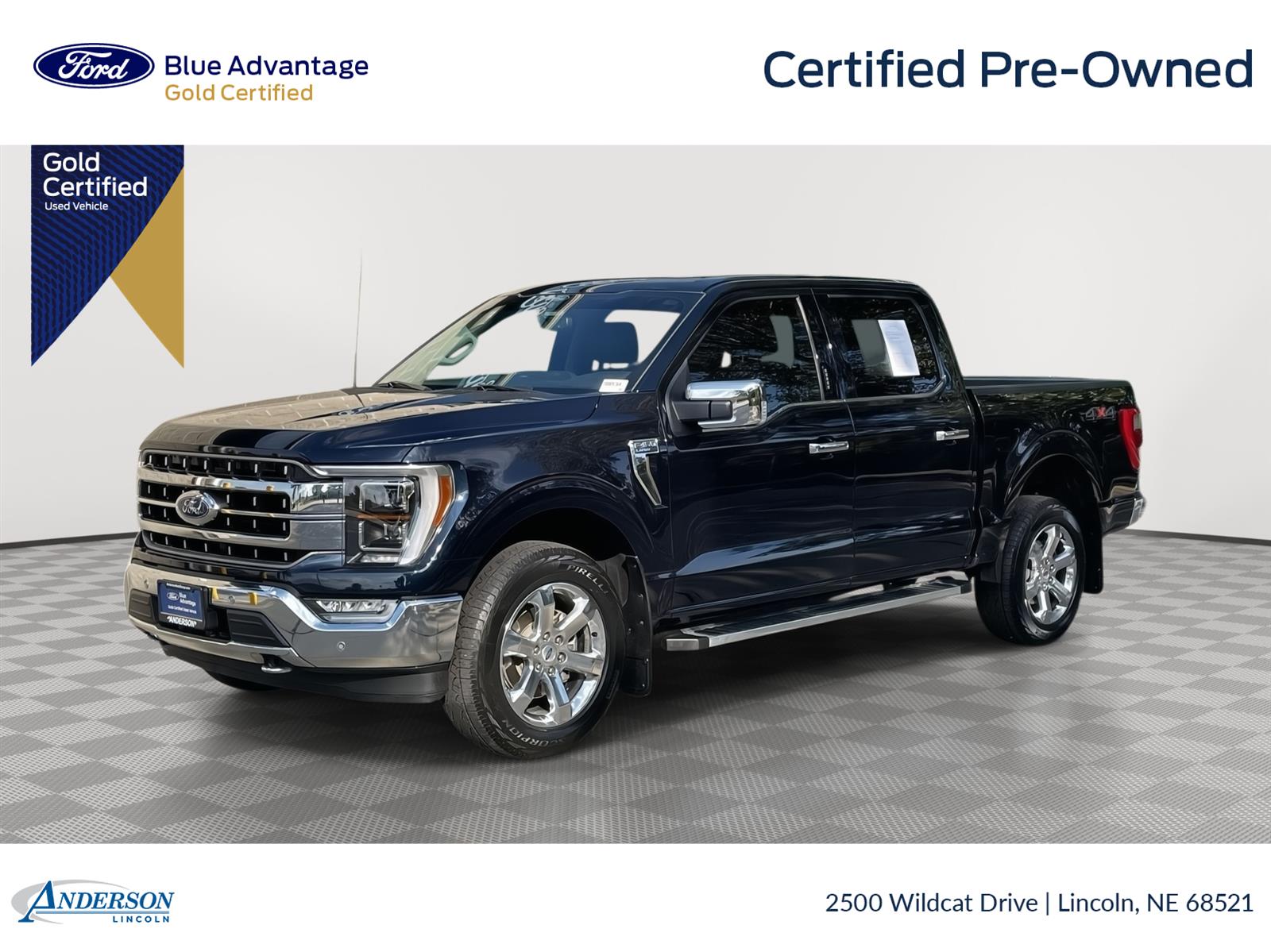 Used 2022 Ford F-150 Lariat Crew Cab Truck for sale in Lincoln NE