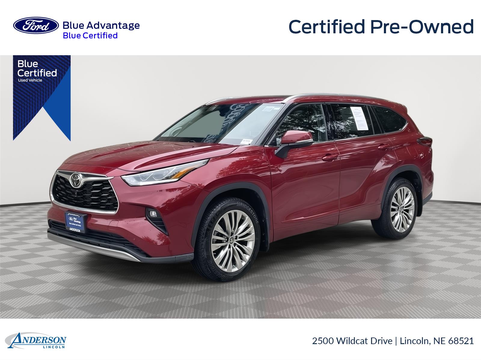 Used 2023 Toyota Highlander Platinum SUV for sale in Lincoln NE