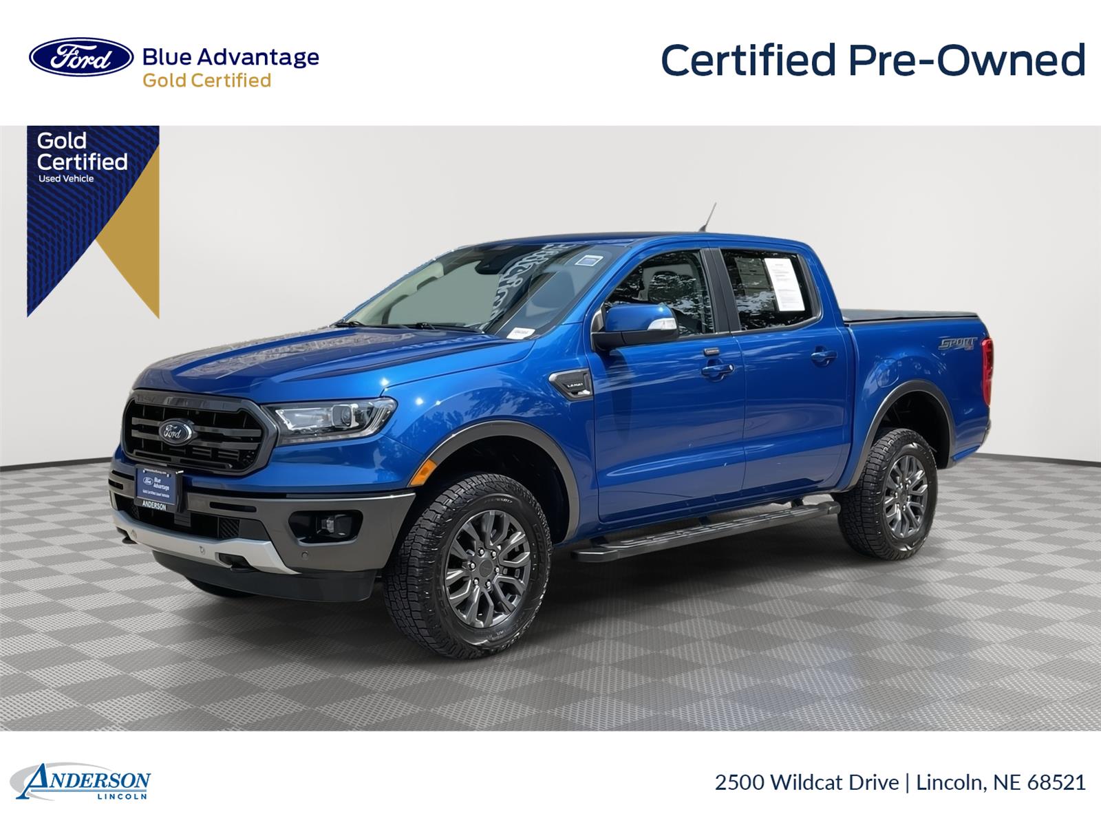Used 2020 Ford Ranger Lariat Crew Cab Truck for sale in Lincoln NE