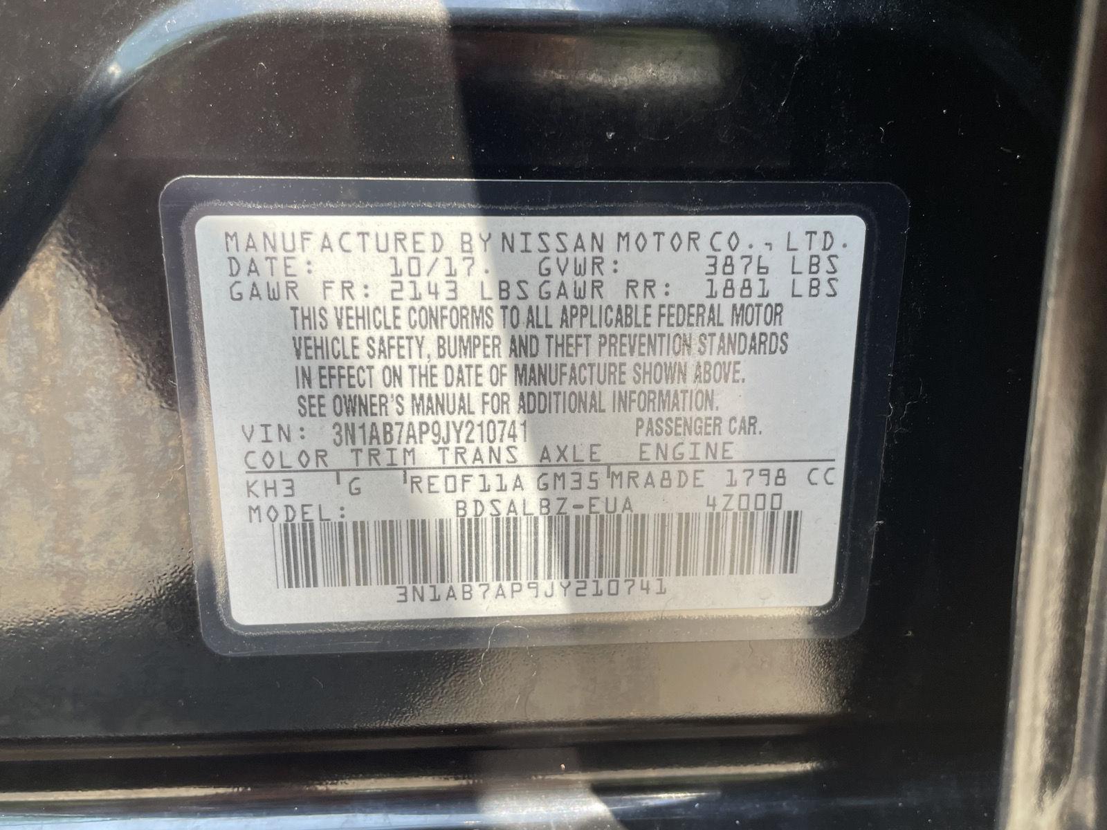Used 2018 Nissan Sentra for sale in Lincoln NE