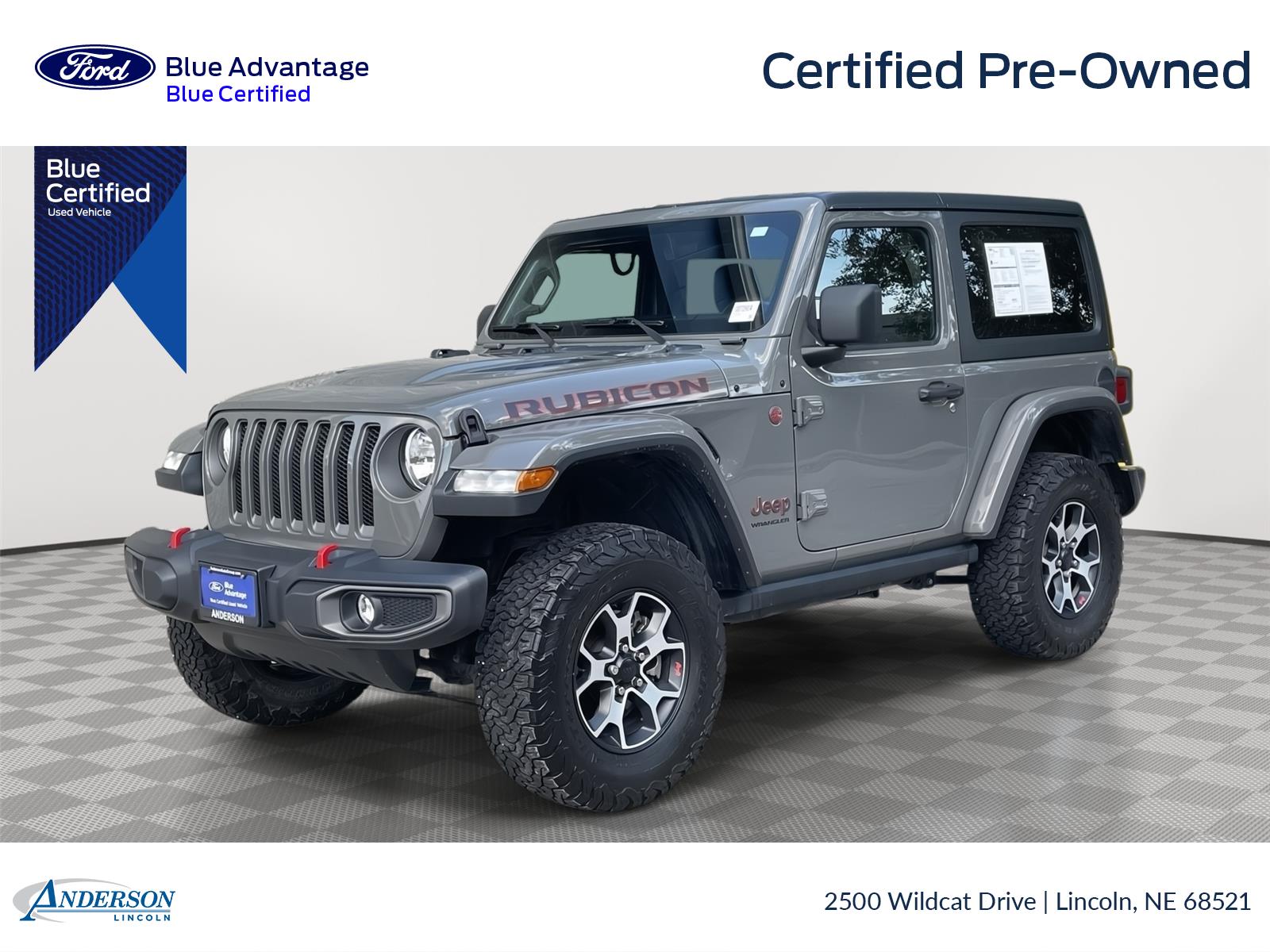 Used 2020 Jeep Wrangler Rubicon SUV/Crossover for sale in Lincoln NE