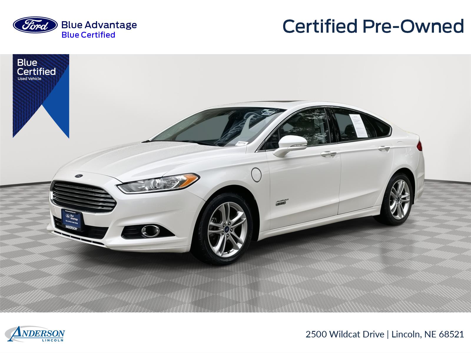 Used 2016 Ford Fusion Energi Titanium Sedan for sale in Lincoln NE