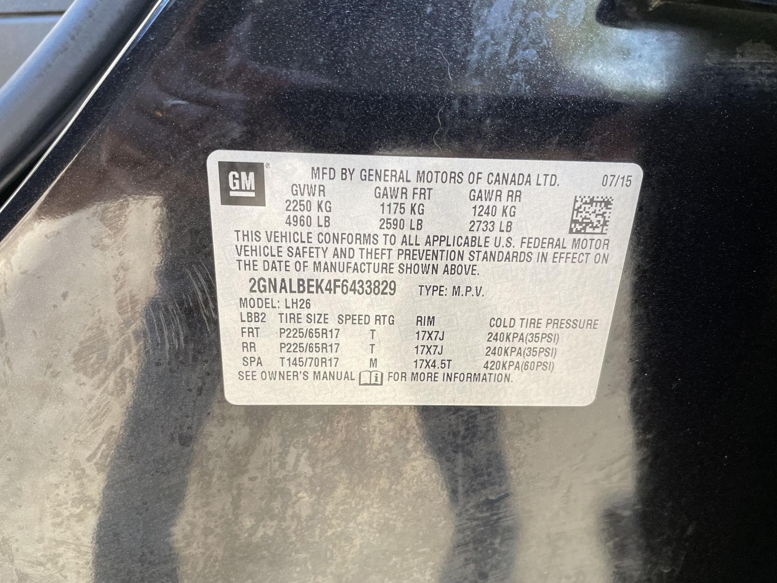 Used 2015 Chevrolet Equinox for sale in Lincoln NE