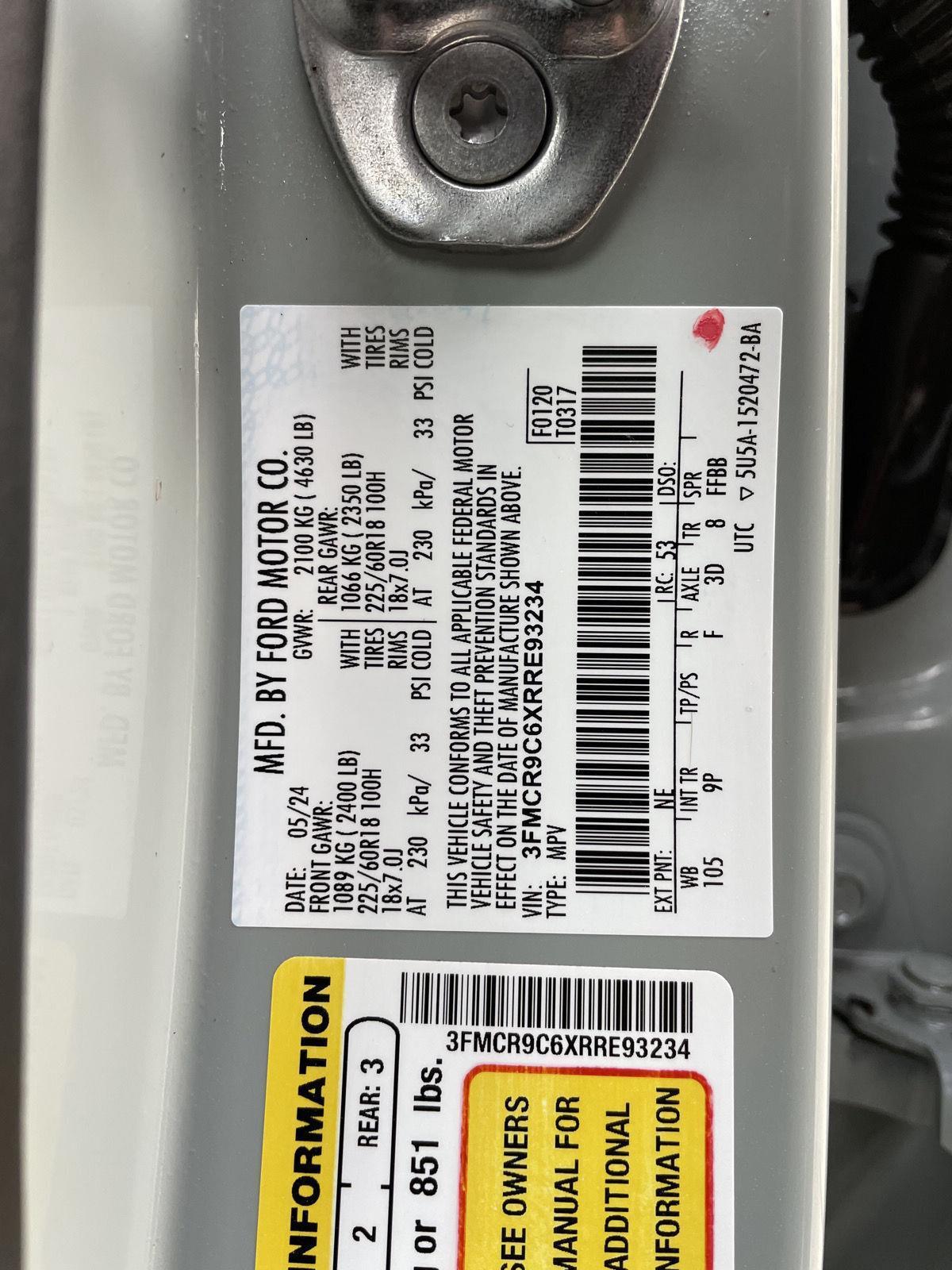 Used 2024 Ford Bronco Sport Outer Banks SUV/Crossover for sale in Lincoln NE