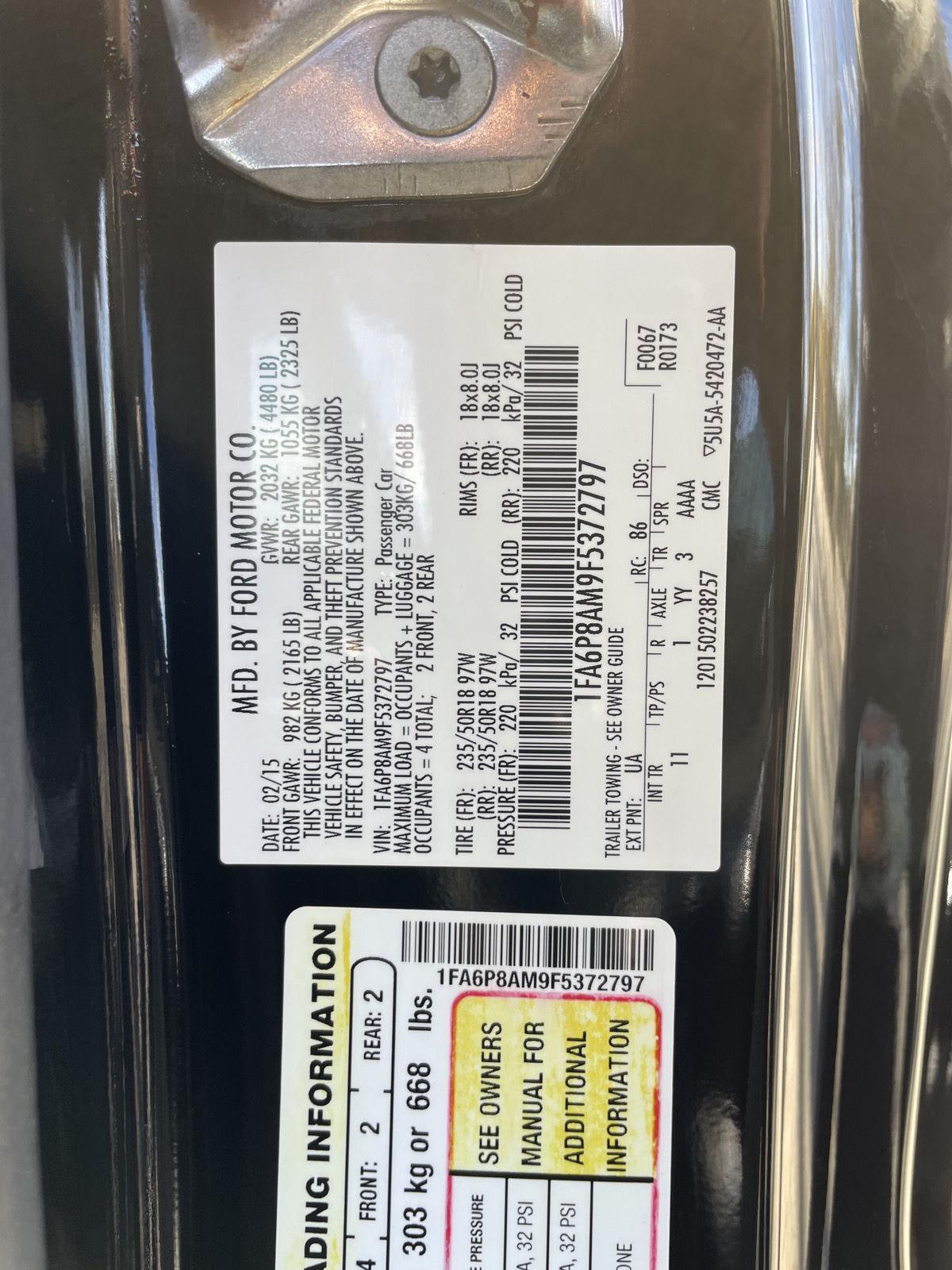 Used 2015 Ford Mustang for sale in Lincoln NE