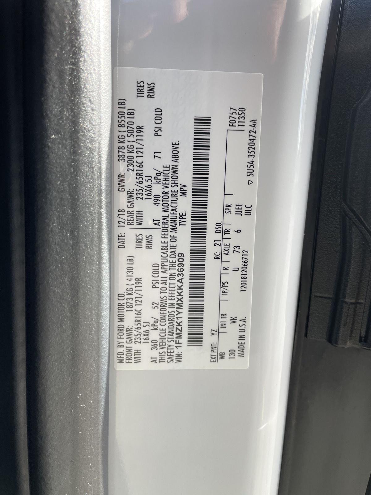 Used 2019 Ford Transit Passenger Wagon XL Minivan for sale in Lincoln NE