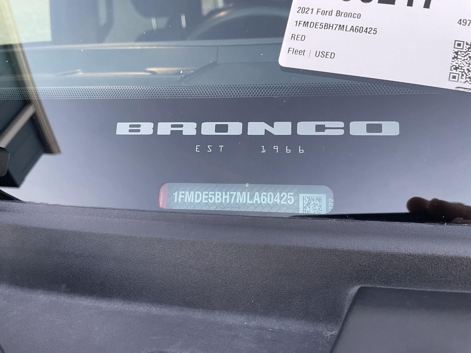 Pre-Owned 2021 Ford Bronco for sale in Lincoln NE