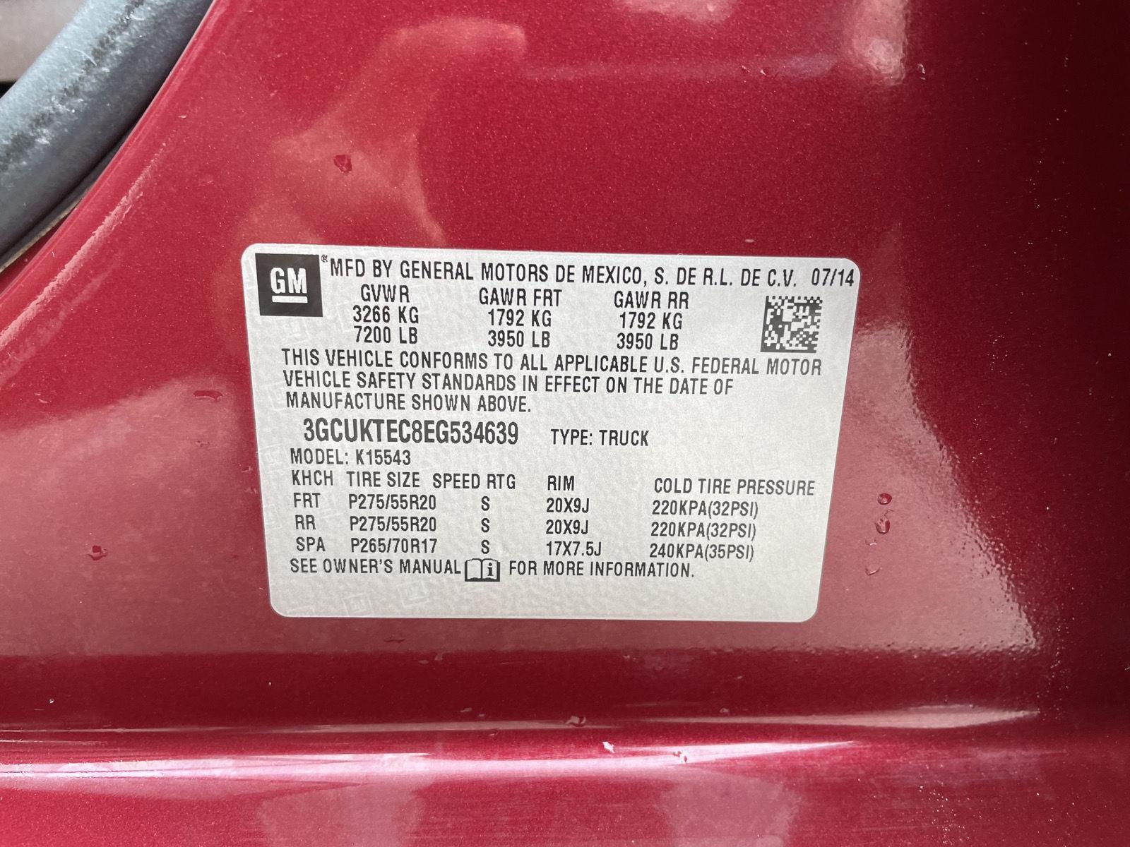 Used 2014 Chevrolet Silverado 1500 High Country Crew Cab Truck for sale in Lincoln NE