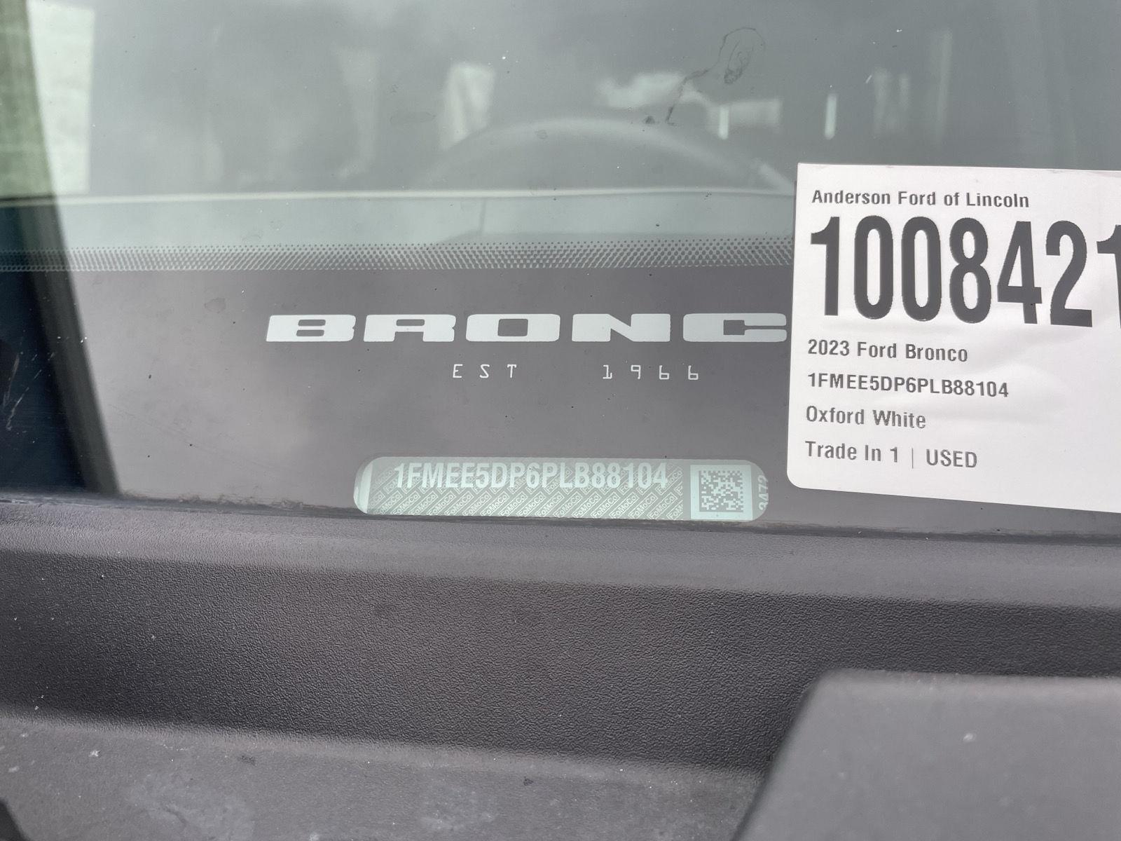 Used 2023 Ford Bronco for sale in Lincoln NE