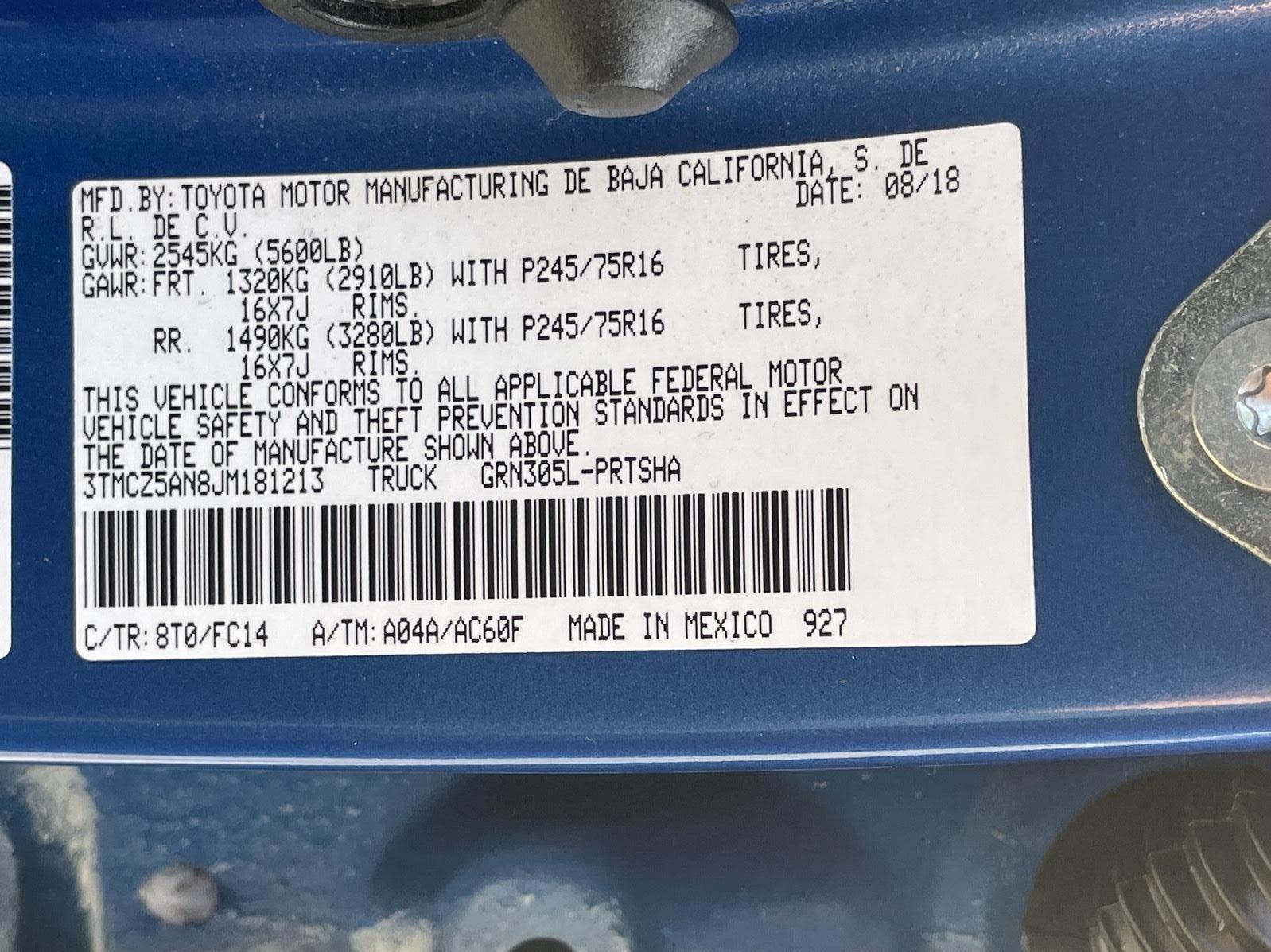 Used 2018 Toyota Tacoma for sale in Lincoln NE