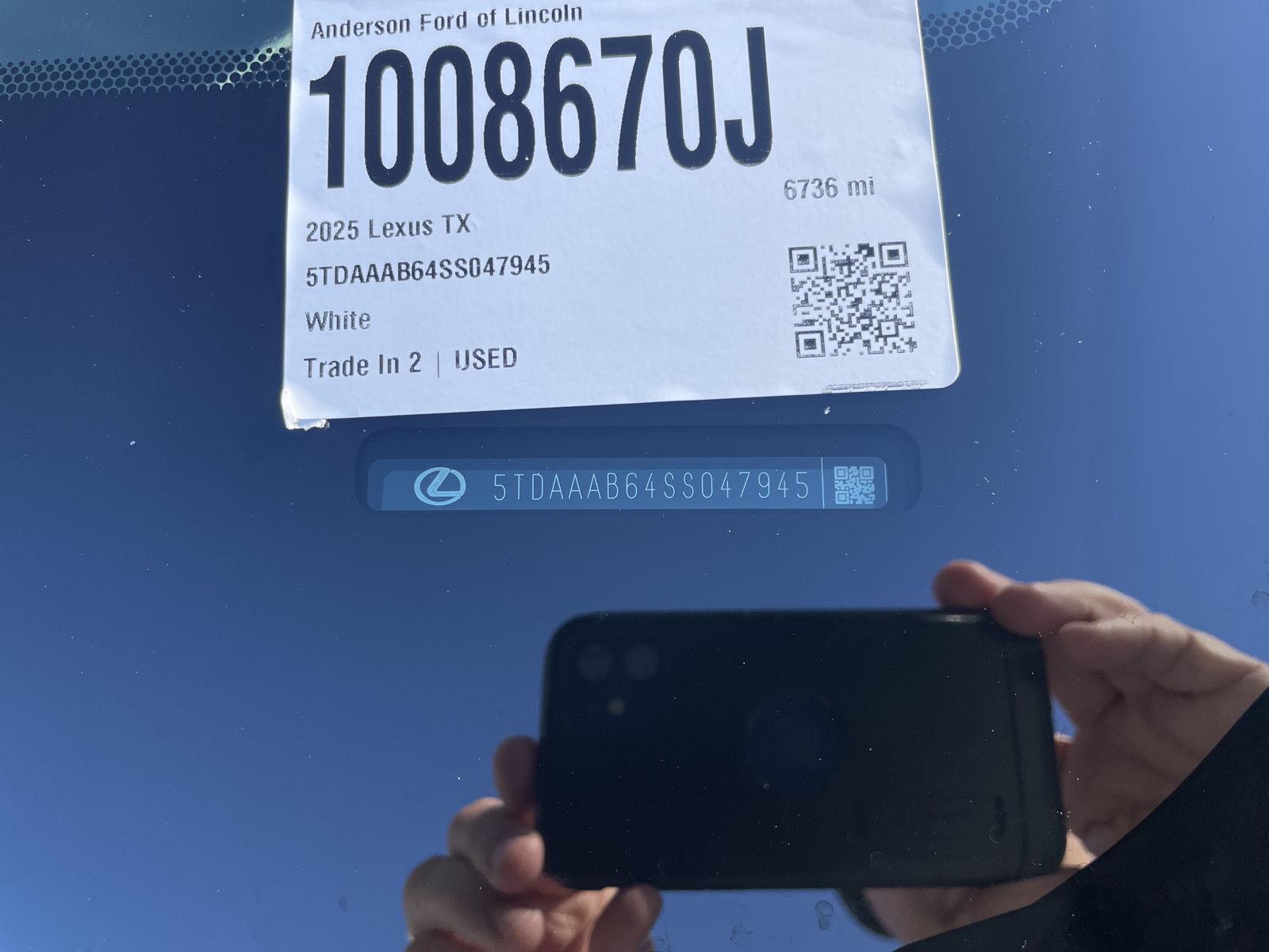 Pre-Owned 2025 Lexus TX for sale in Lincoln NE