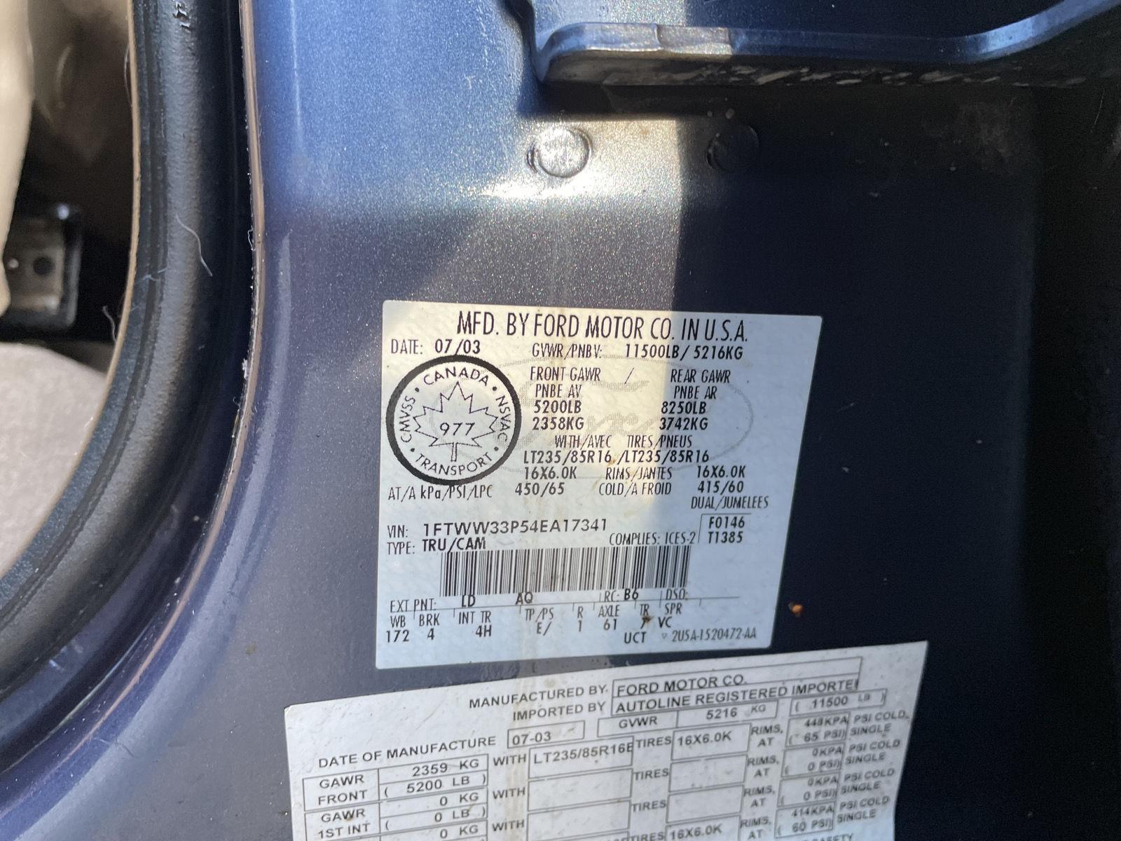 Used 2004 Ford Super Duty F-350 for sale in Lincoln NE