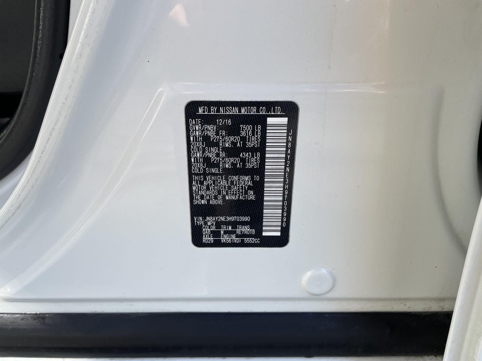 Used 2017 Nissan Armada for sale in Lincoln NE