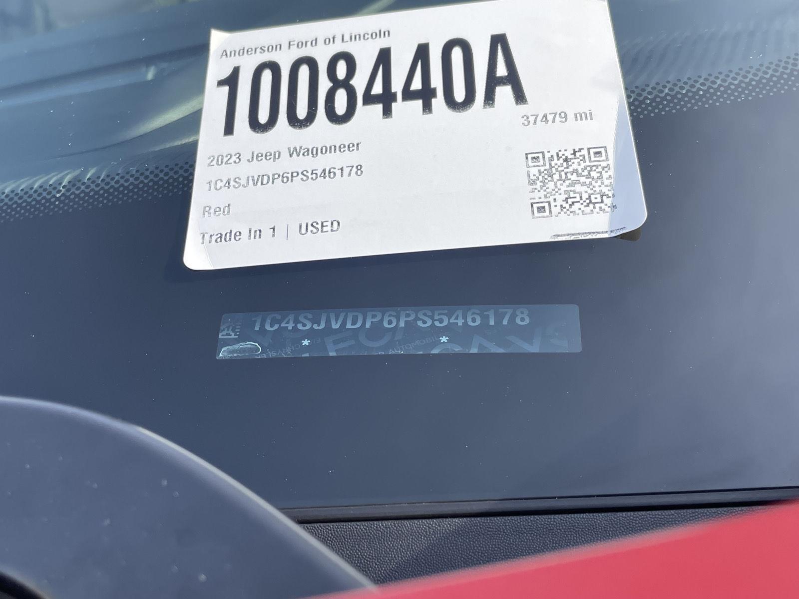 Pre-Owned 2023 Jeep Wagoneer for sale in Lincoln NE