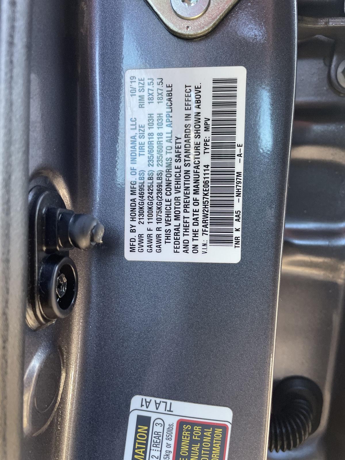 Pre-Owned 2019 Honda CR-V for sale in Lincoln NE