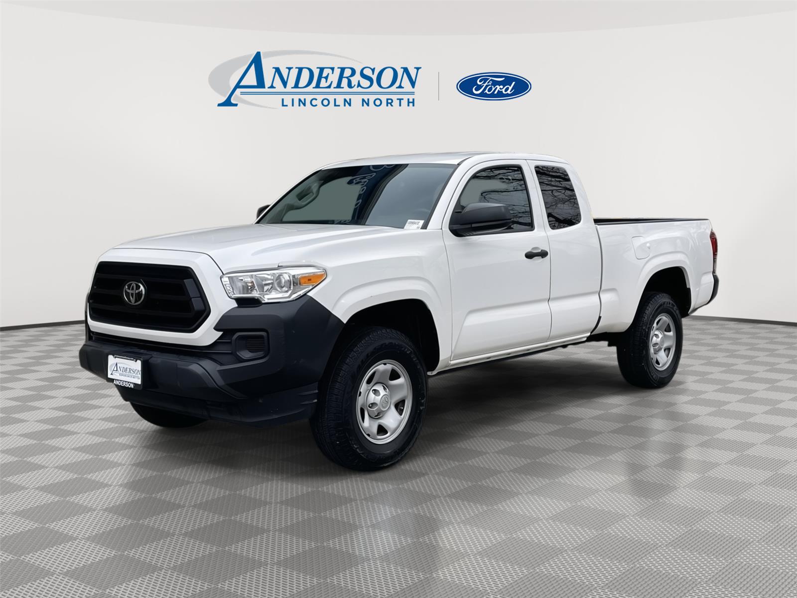 White 2022 Toyota Tacoma SR I4 Access Cab RWD Pickup Truck 4X2 6-Speed Automatic