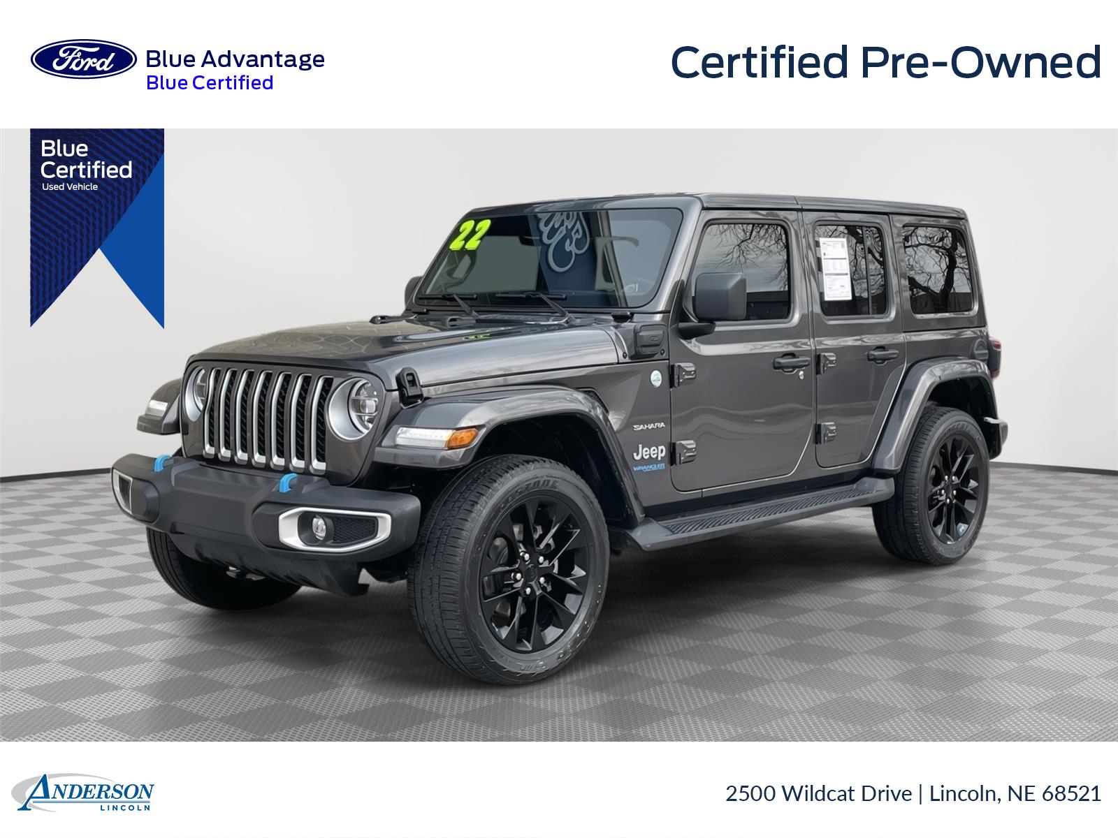 2022 Jeep Wrangler 4xe Sahara 4WD