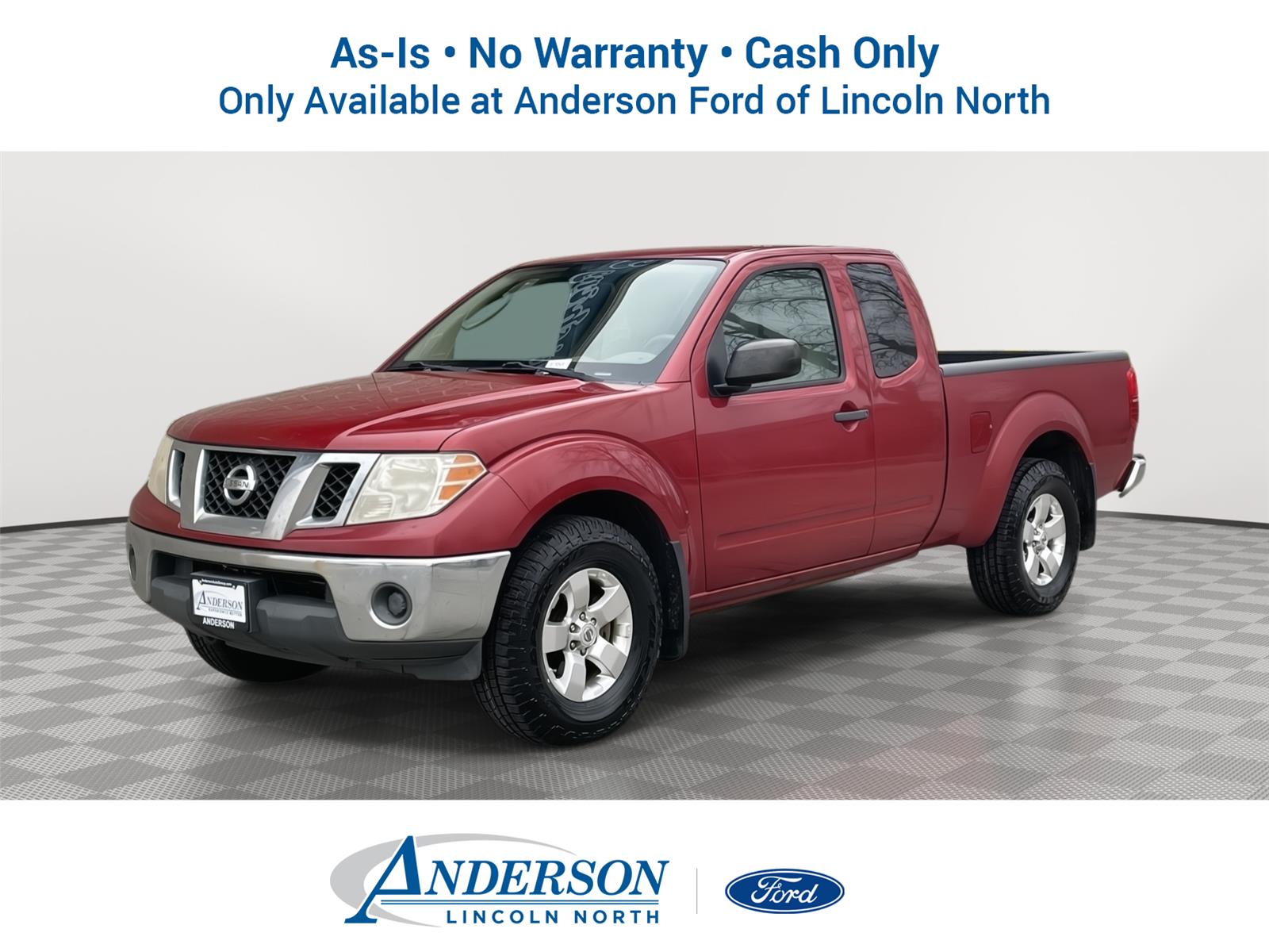Red Brick 2010 Nissan Frontier SE V6 King Cab 4WD Pickup Truck Four-Wheel Drive Automatic