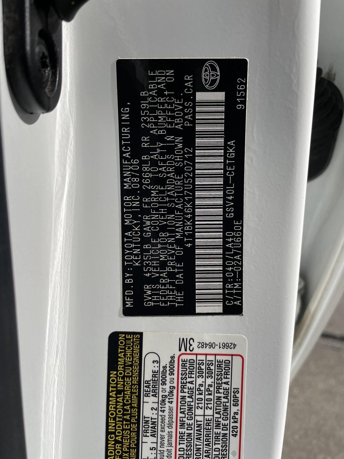 Used 2007 Toyota Camry for sale in Lincoln NE