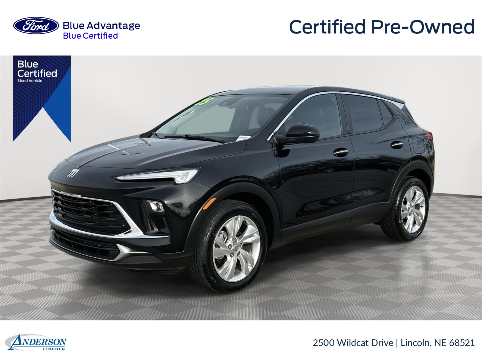 Black (Ebony Twilight Metallic) 2025 Buick Encore GX Preferred FWD SUV / Crossover Front-Wheel Drive Continuously Variable Transmission